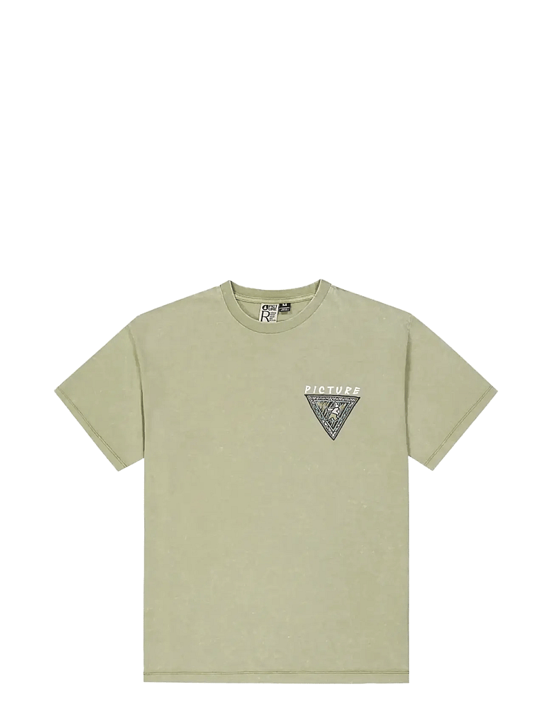 PICTURE ORGANIC CLOTHING - CHILANKO TEE - t-shirts - a aloe washed - 0