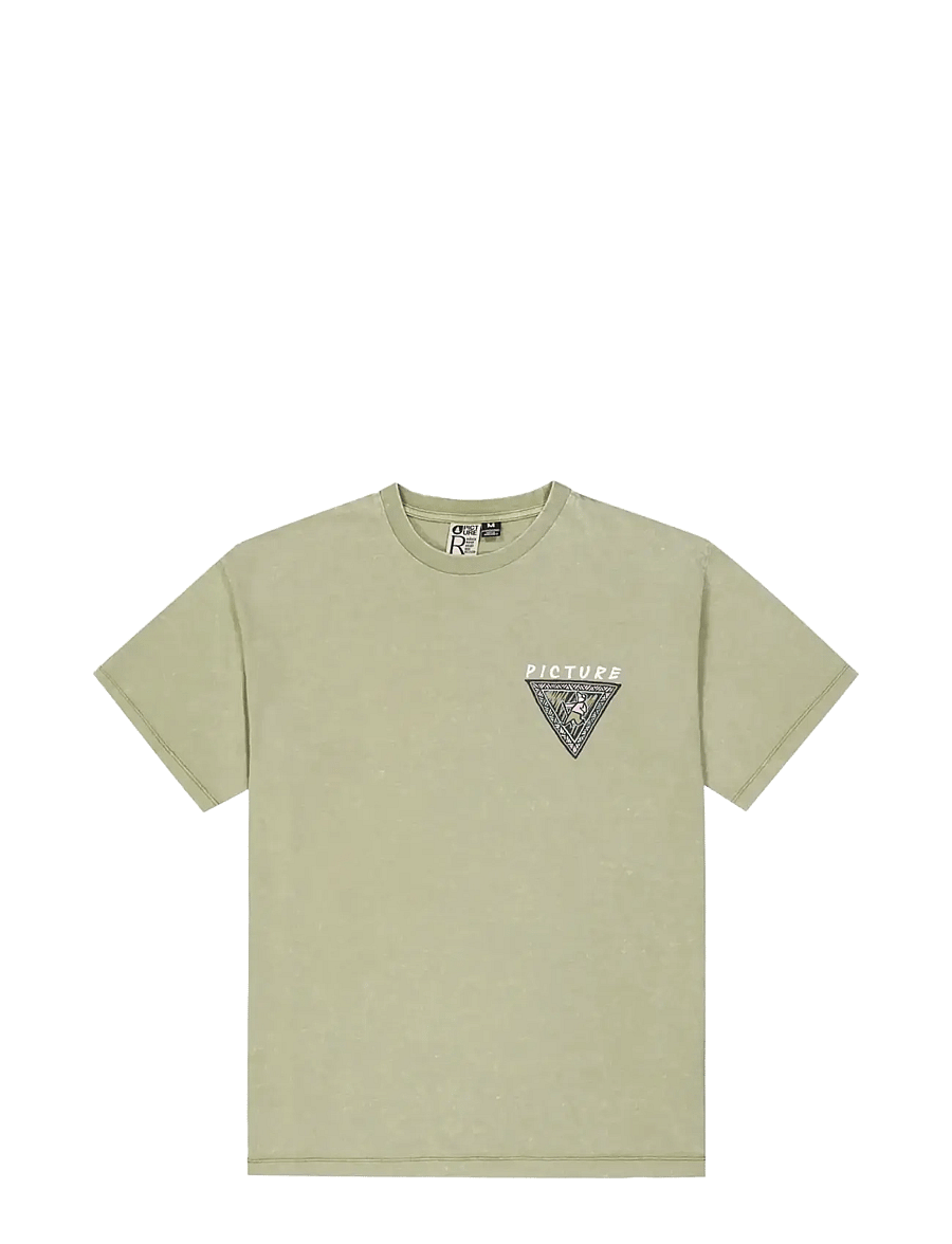 PICTURE ORGANIC CLOTHING - CHILANKO TEE - oberteile & t-shirts - a aloe washed - 0