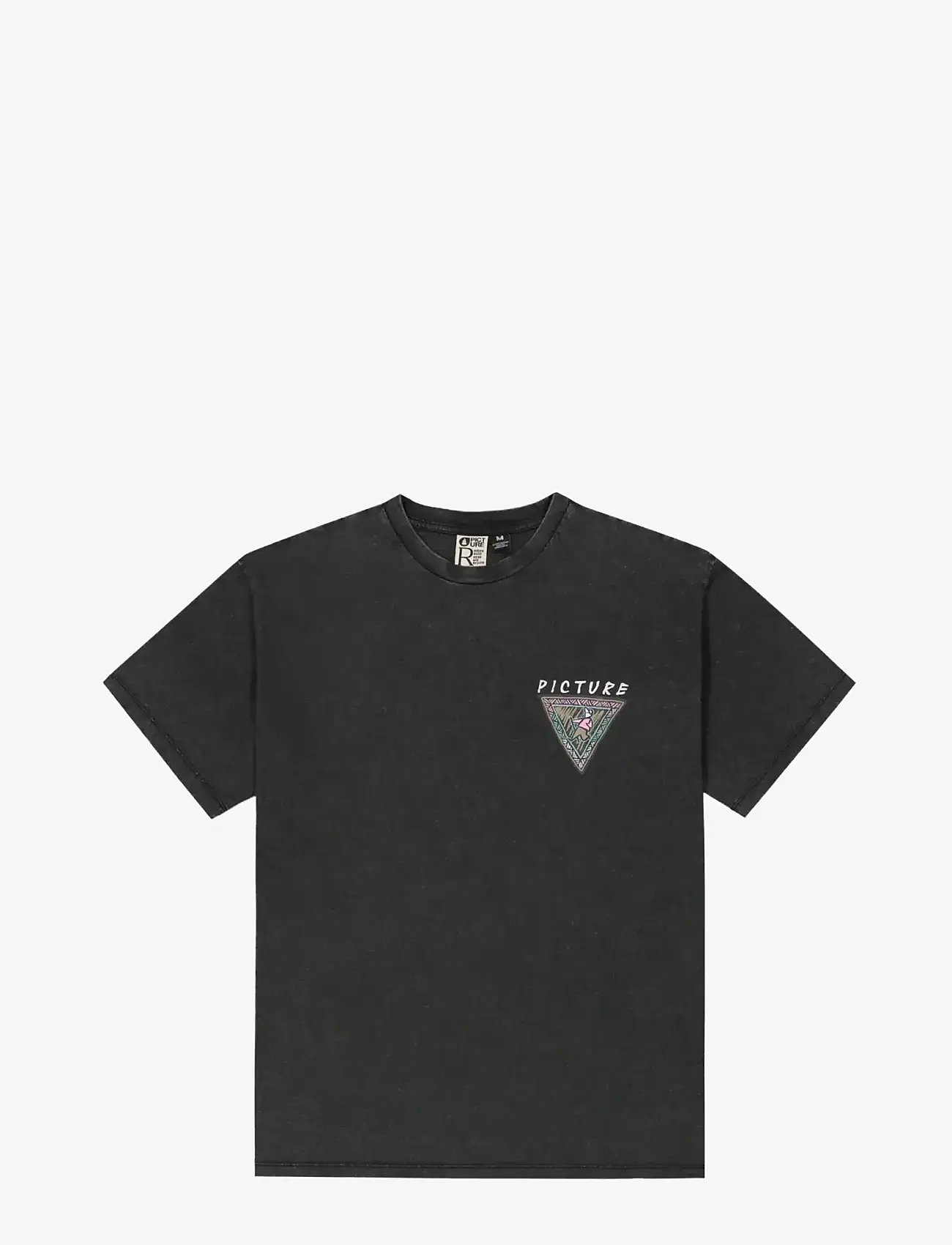 PICTURE ORGANIC CLOTHING - CHILANKO TEE - oberteile & t-shirts - b black washed - 0