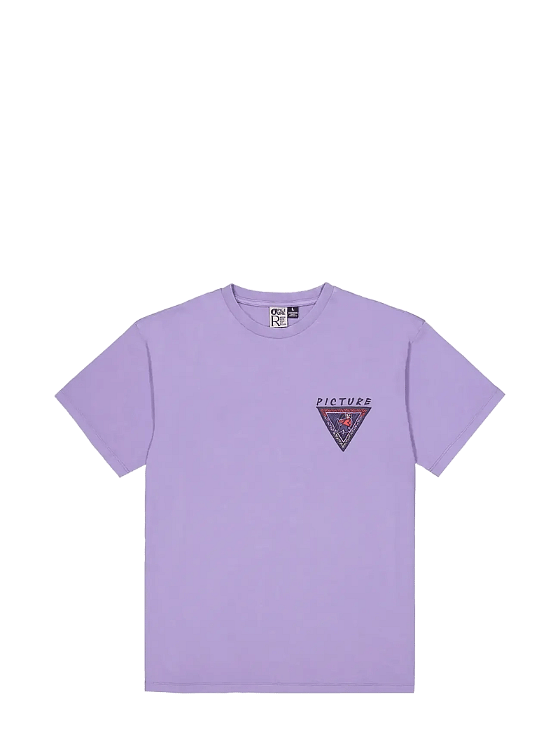 PICTURE ORGANIC CLOTHING - CHILANKO TEE - oberteile & t-shirts - c purple haze washed - 0