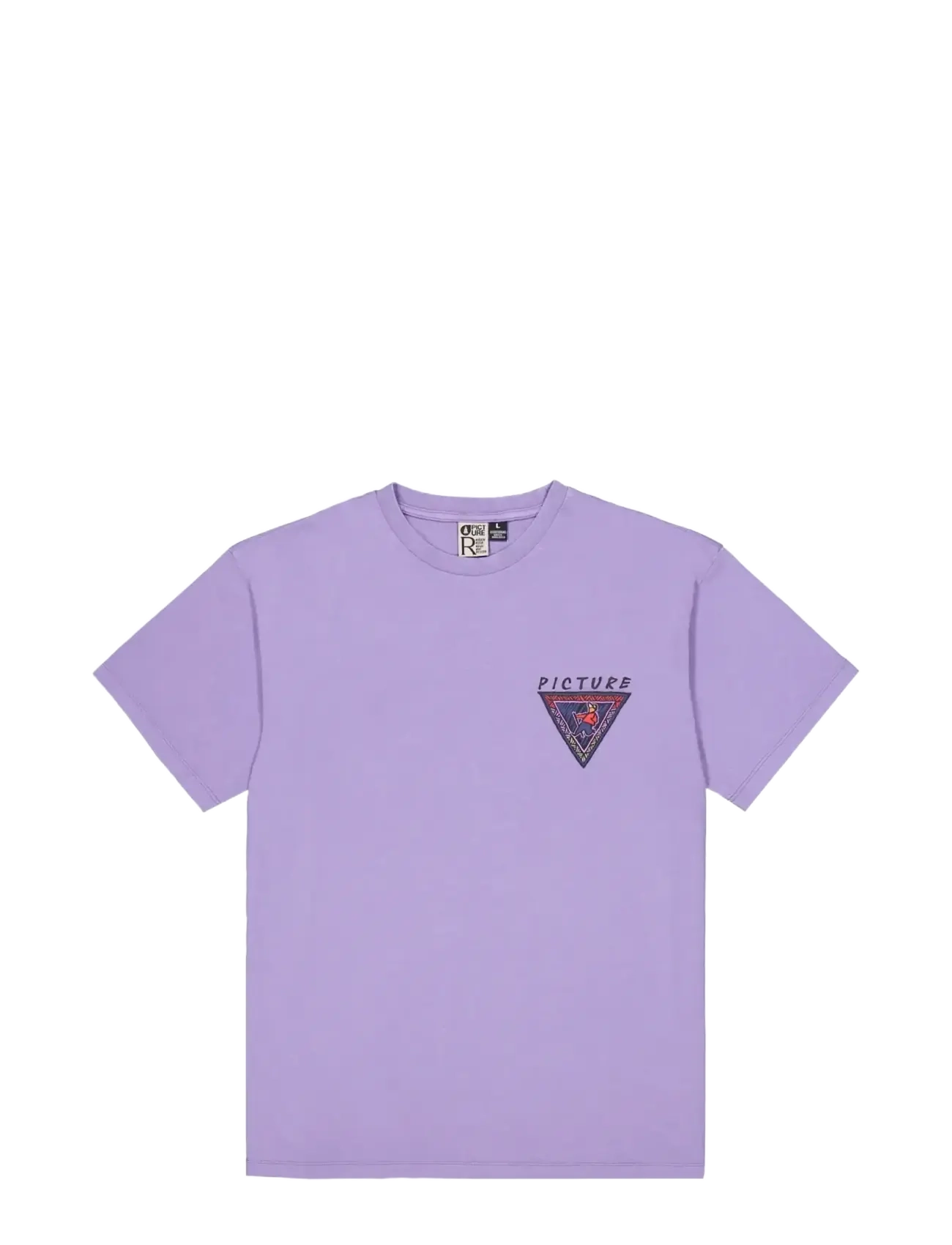 PICTURE ORGANIC CLOTHING CHILANKO TEE - PICTURE ORGANIC CLOTHING - C PURPLE HAZE WASHED / purple