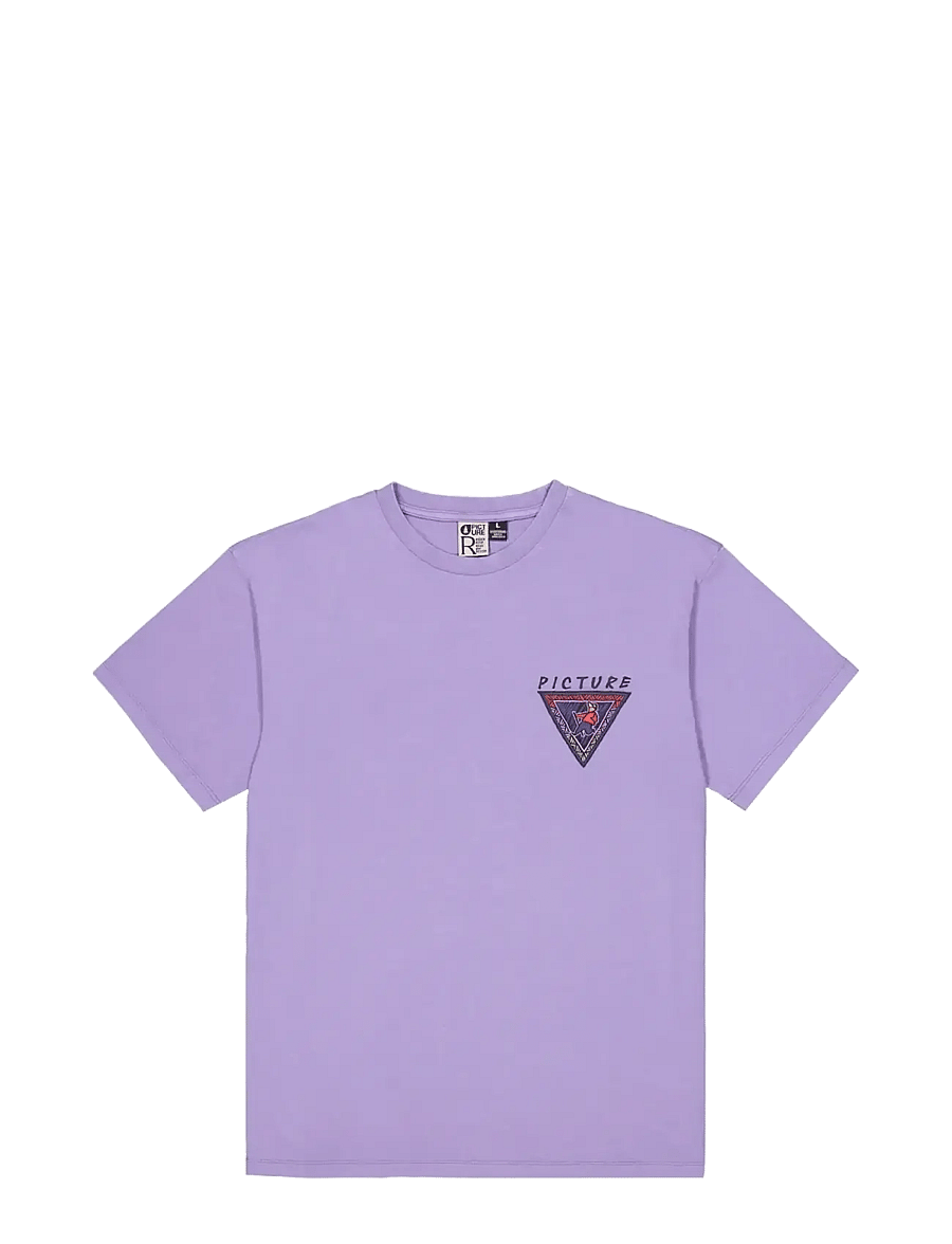 PICTURE ORGANIC CLOTHING - CHILANKO TEE - oberteile & t-shirts - c purple haze washed - 0