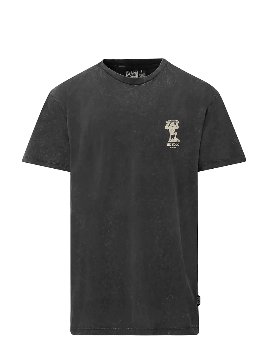 PICTURE ORGANIC CLOTHING - BIGFOOT TEE - tops & t-shirts - black washed - 1