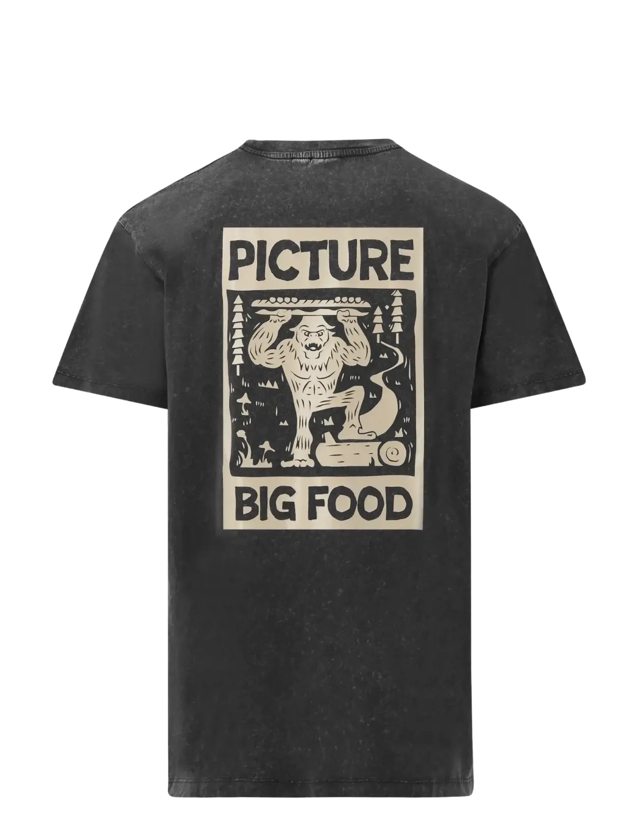 PICTURE ORGANIC CLOTHING - BIGFOOT TEE - tops & t-shirts - black washed - 2