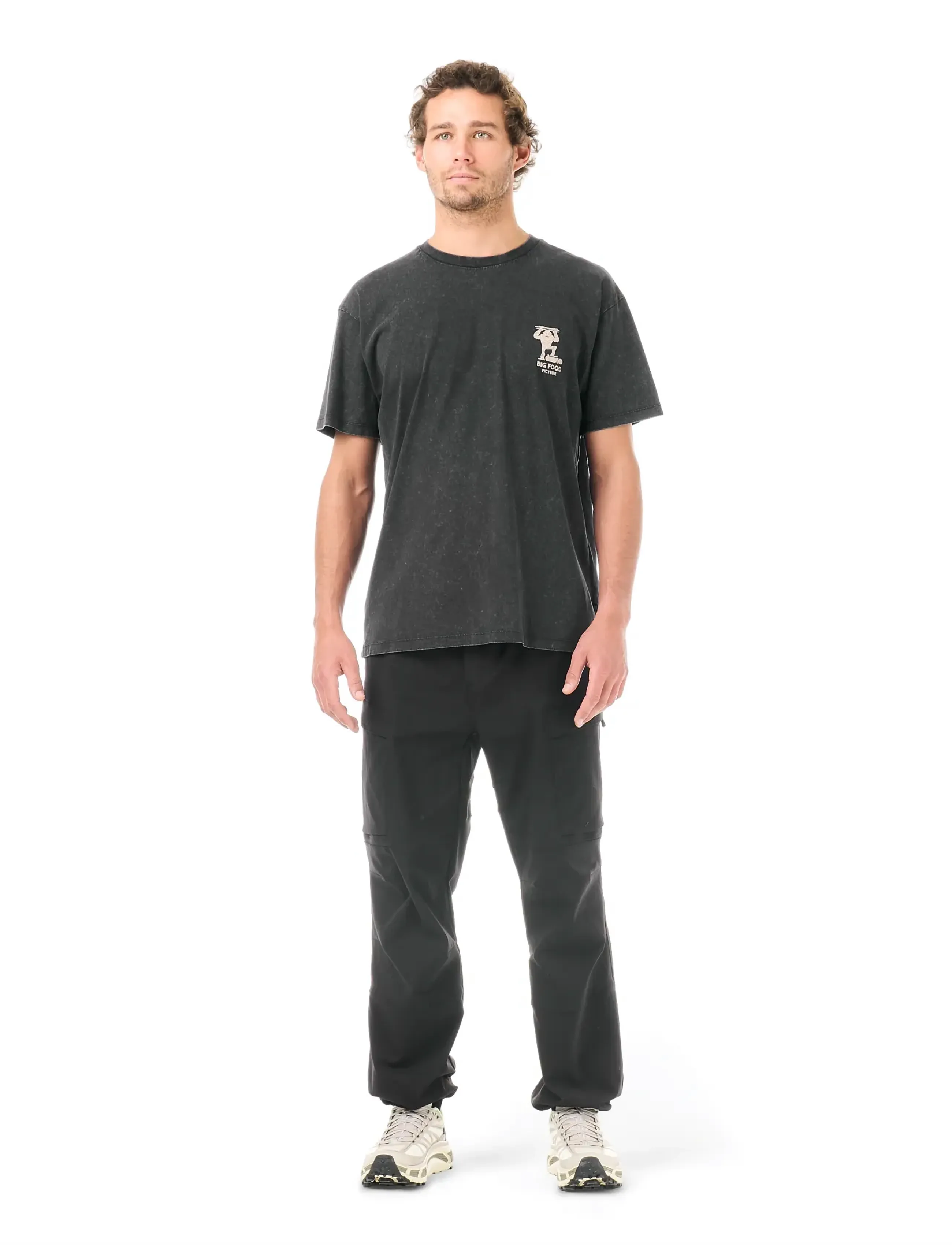 PICTURE ORGANIC CLOTHING BIGFOOT TEE - T-Shirts - BLACK WASHED / black