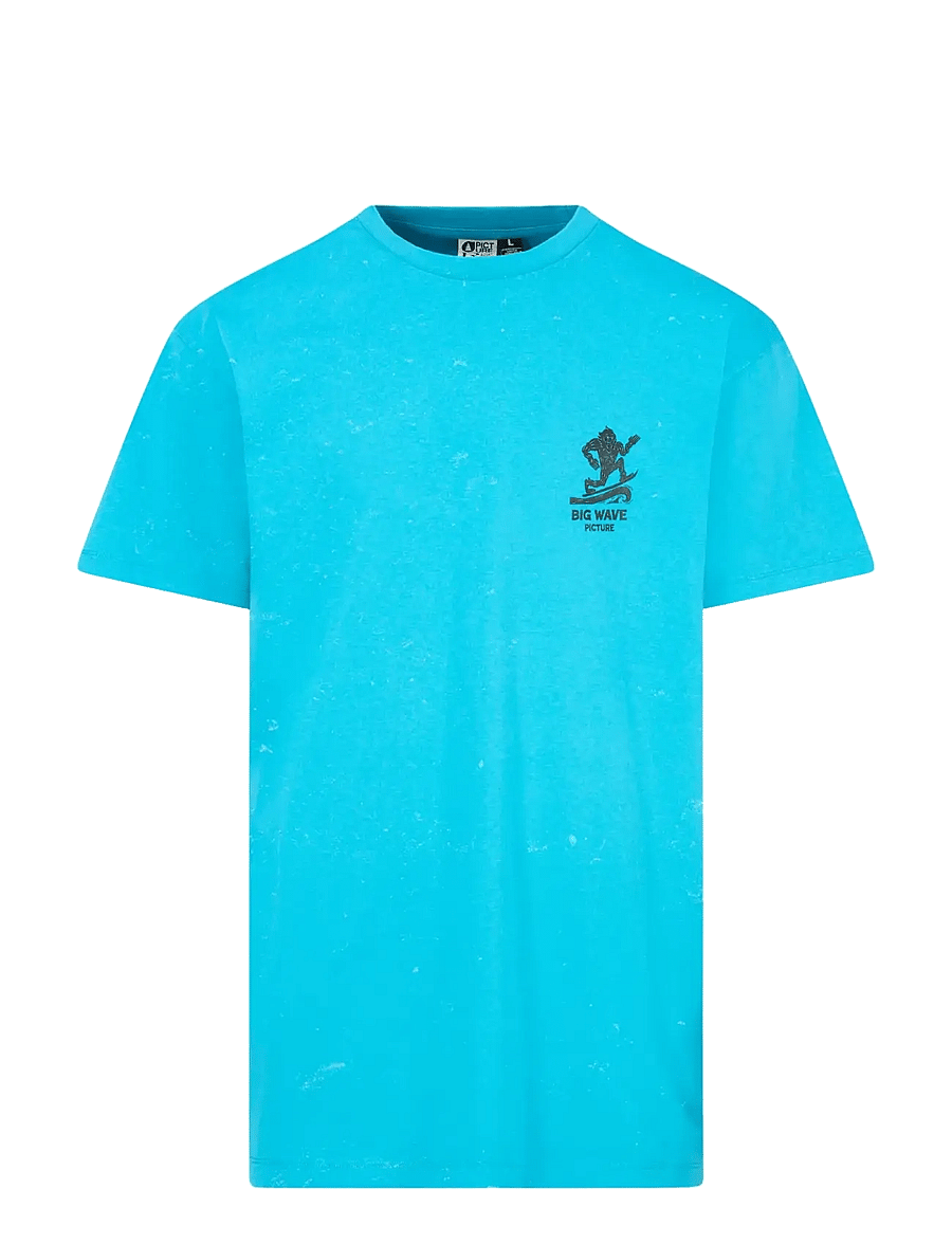 PICTURE ORGANIC CLOTHING - BIGFOOT TEE - alussärgid ja t-särgid - capri breeze washed - 0