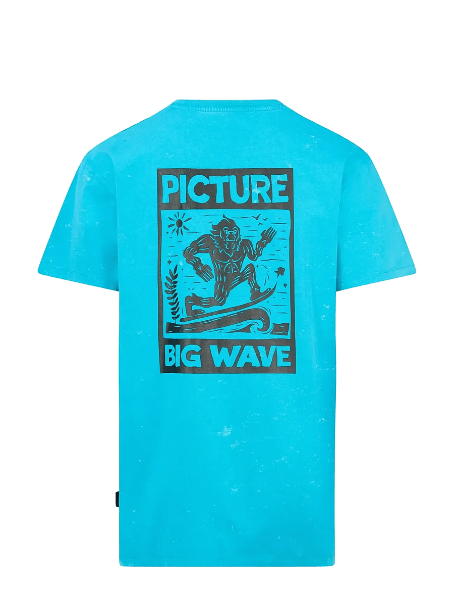 PICTURE ORGANIC CLOTHING - BIGFOOT TEE - alussärgid ja t-särgid - capri breeze washed - 1