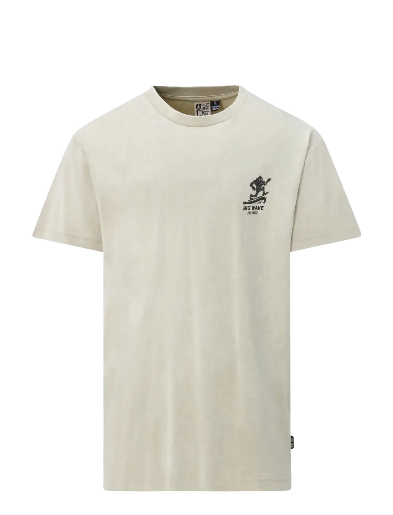 PICTURE ORGANIC CLOTHING - BIGFOOT TEE - oberteile & t-shirts - pure cashmere washed - 1