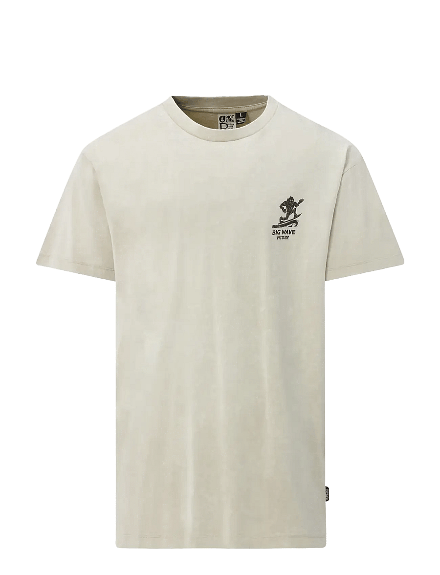 PICTURE ORGANIC CLOTHING - BIGFOOT TEE - oberteile & t-shirts - pure cashmere washed - 1