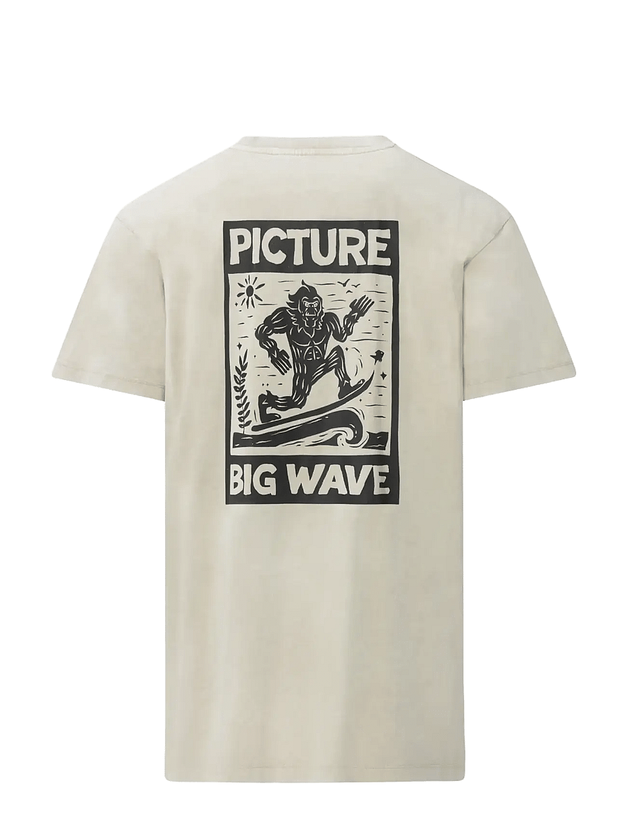 PICTURE ORGANIC CLOTHING - BIGFOOT TEE - oberteile & t-shirts - pure cashmere washed - 2