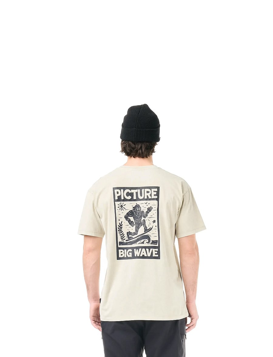 PICTURE ORGANIC CLOTHING - BIGFOOT TEE - oberteile & t-shirts - pure cashmere washed - 3