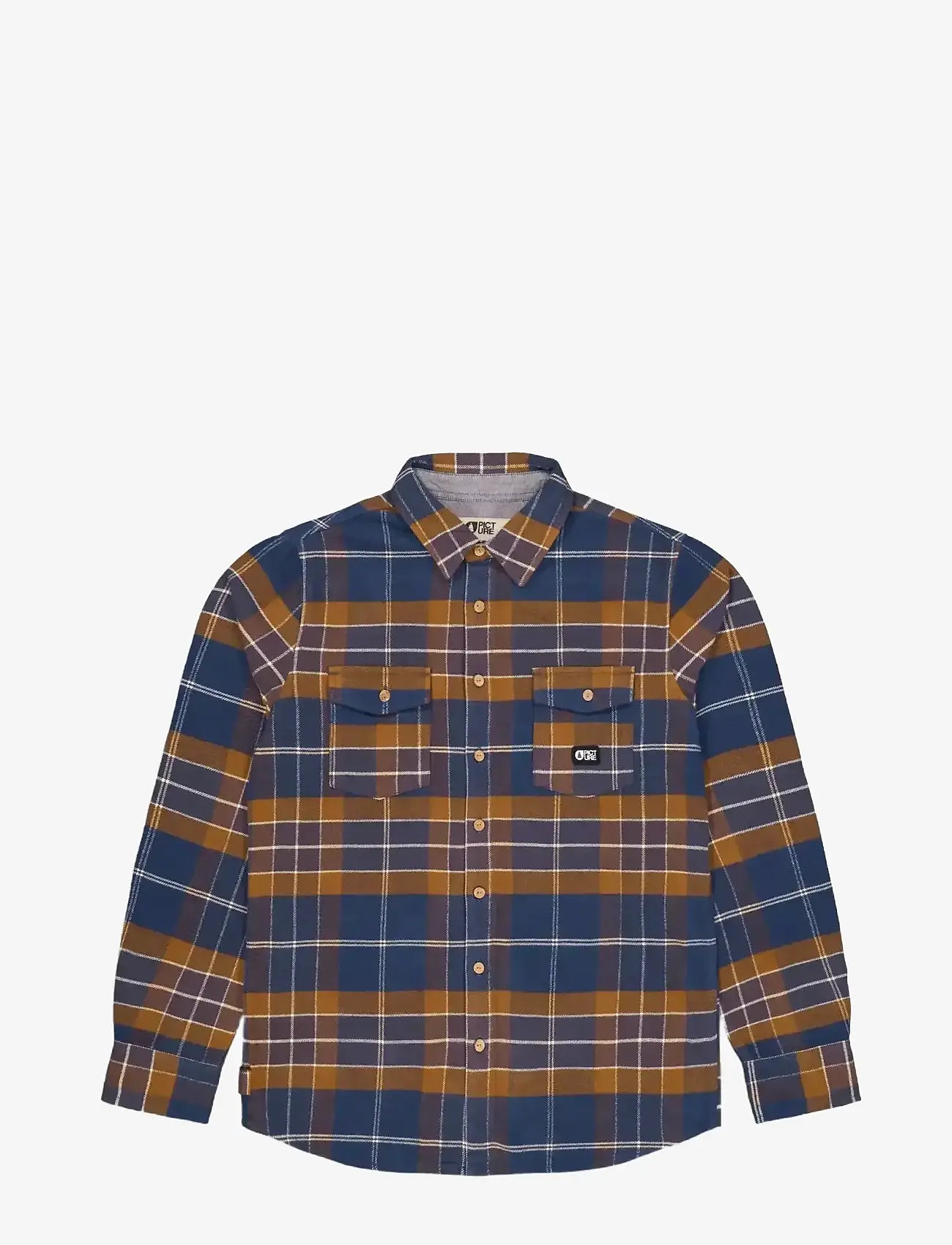 PICTURE ORGANIC CLOTHING - HILLSBORO SHIRT - flannel-skjorter - n patriot blue - 1