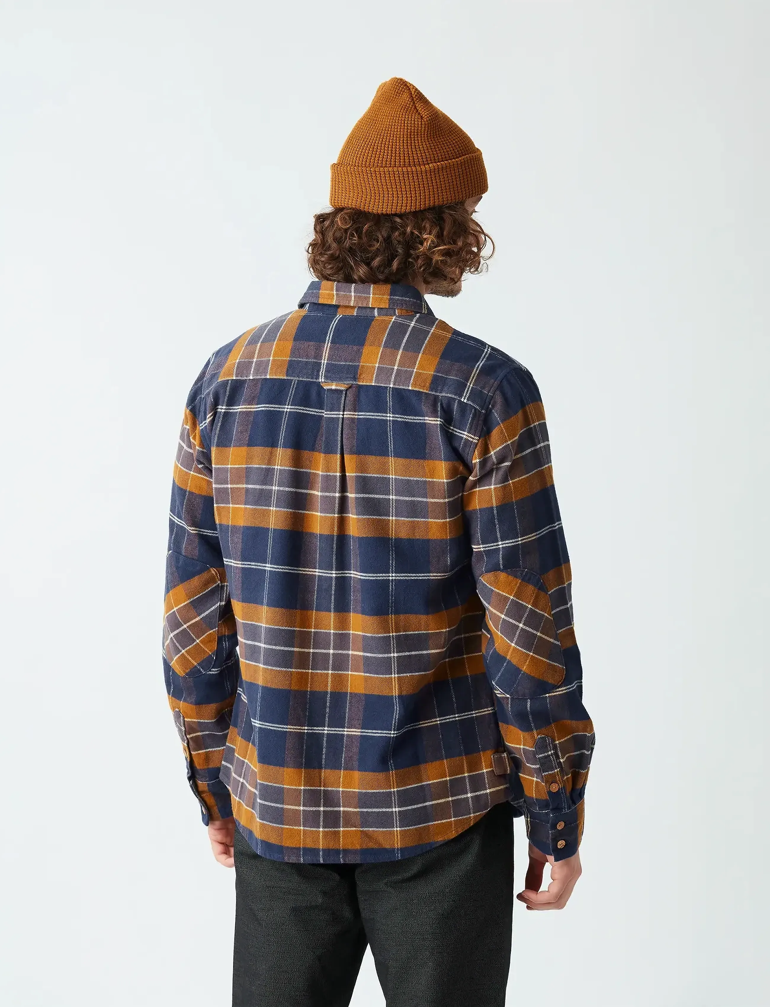 PICTURE ORGANIC CLOTHING HILLSBORO SHIRT - Skjorter - N PATRIOT BLUE / multi