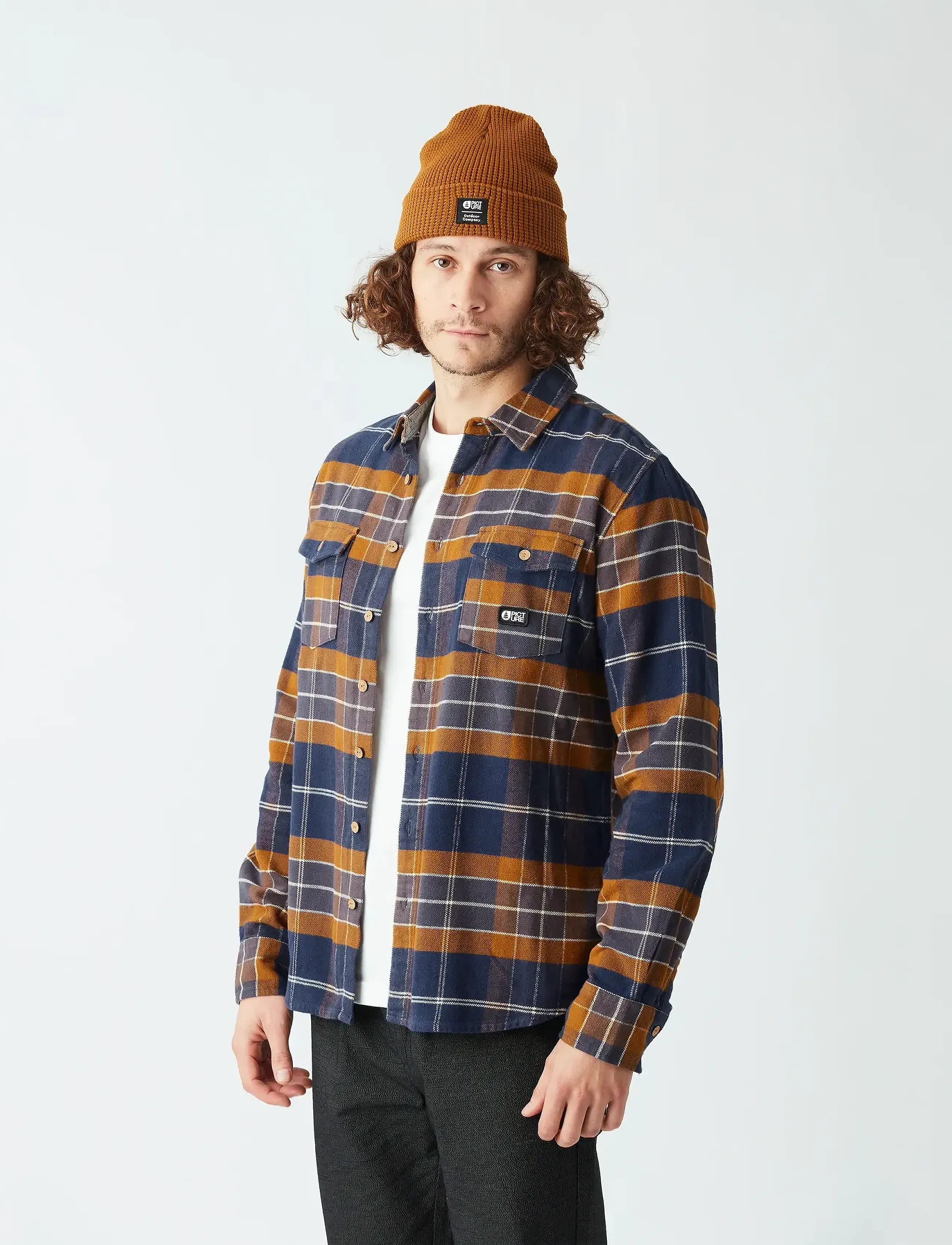 PICTURE ORGANIC CLOTHING - HILLSBORO SHIRT - flannel-skjorter - n patriot blue - 3