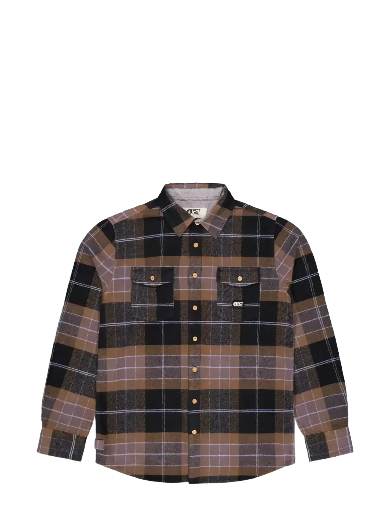PICTURE ORGANIC CLOTHING Hillsboro Shirt Patterned - M - Herren