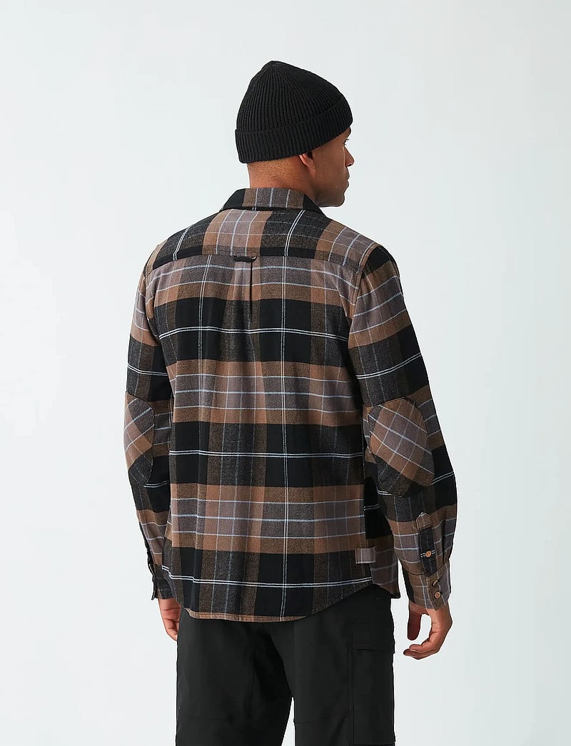 PICTURE ORGANIC CLOTHING - HILLSBORO SHIRT - chemises en flanelle - o shitake - 4