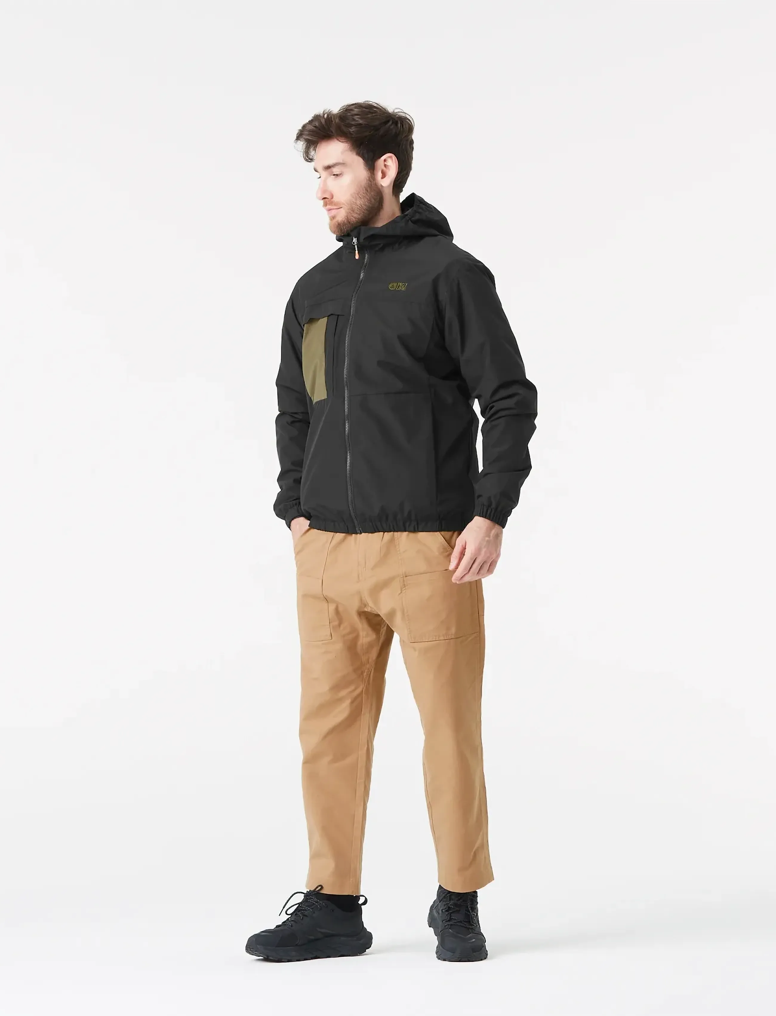 PICTURE ORGANIC CLOTHING Stall Jkt, XL, Black, Sport Jackets > Sport Outdoor Jackets, Herre