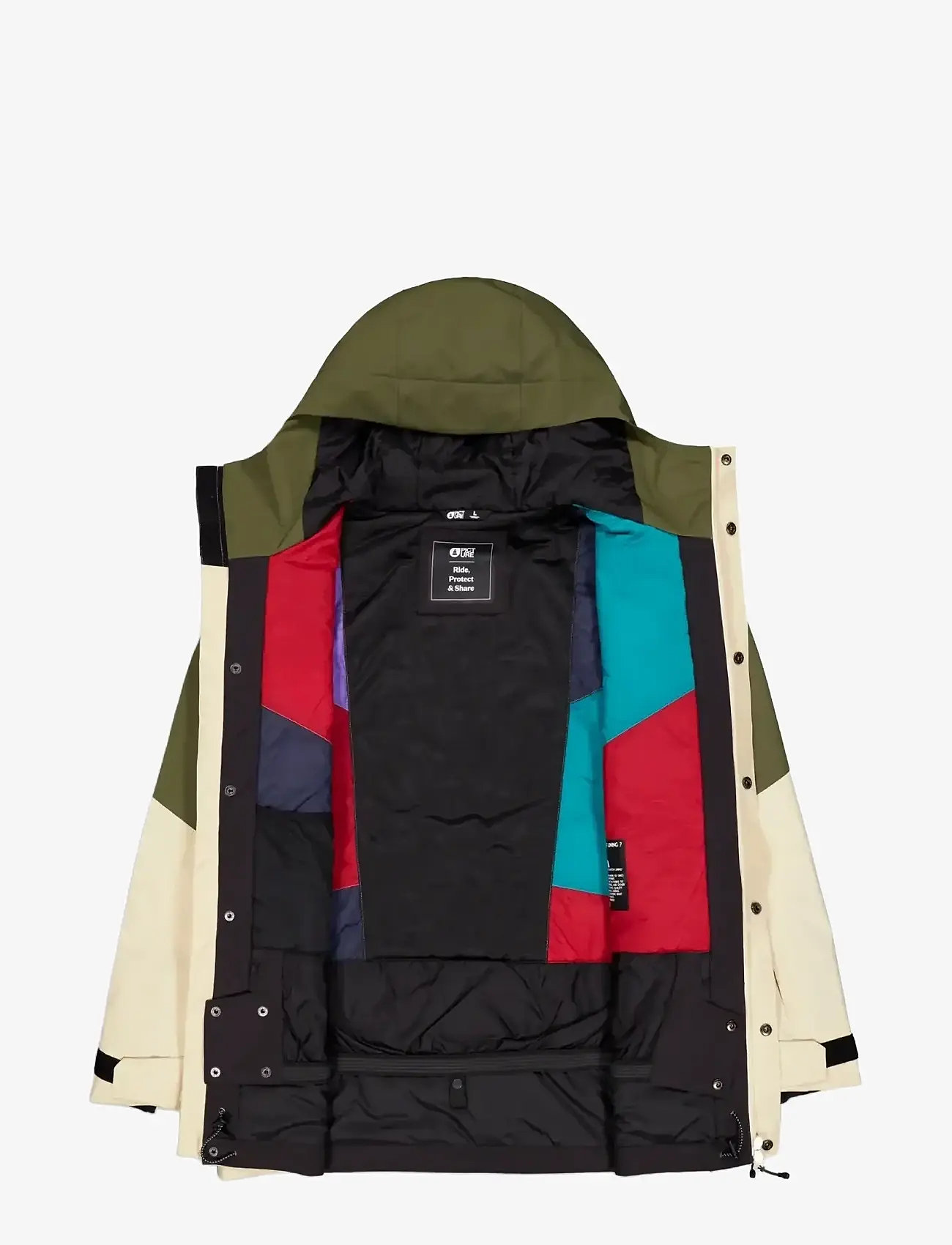 PICTURE ORGANIC CLOTHING - JOMOH JKT - skidjackor - a wood ash - 3