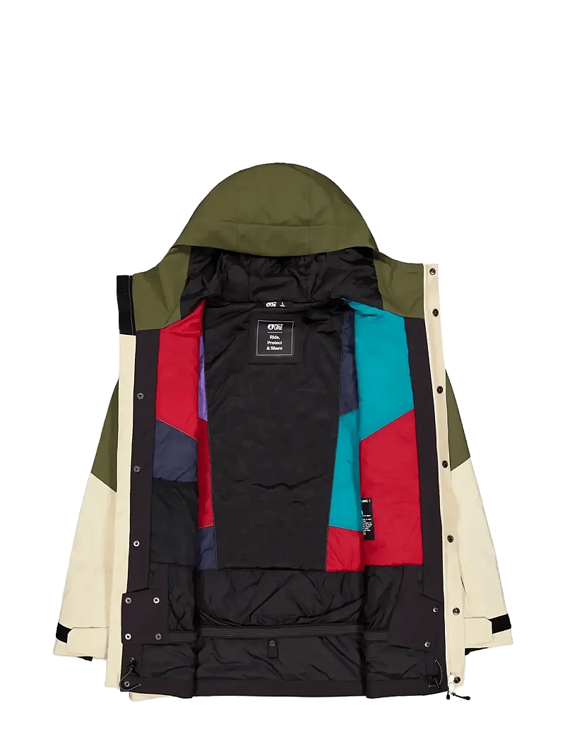 PICTURE ORGANIC CLOTHING - JOMOH JKT - suusajoped - a wood ash - 3