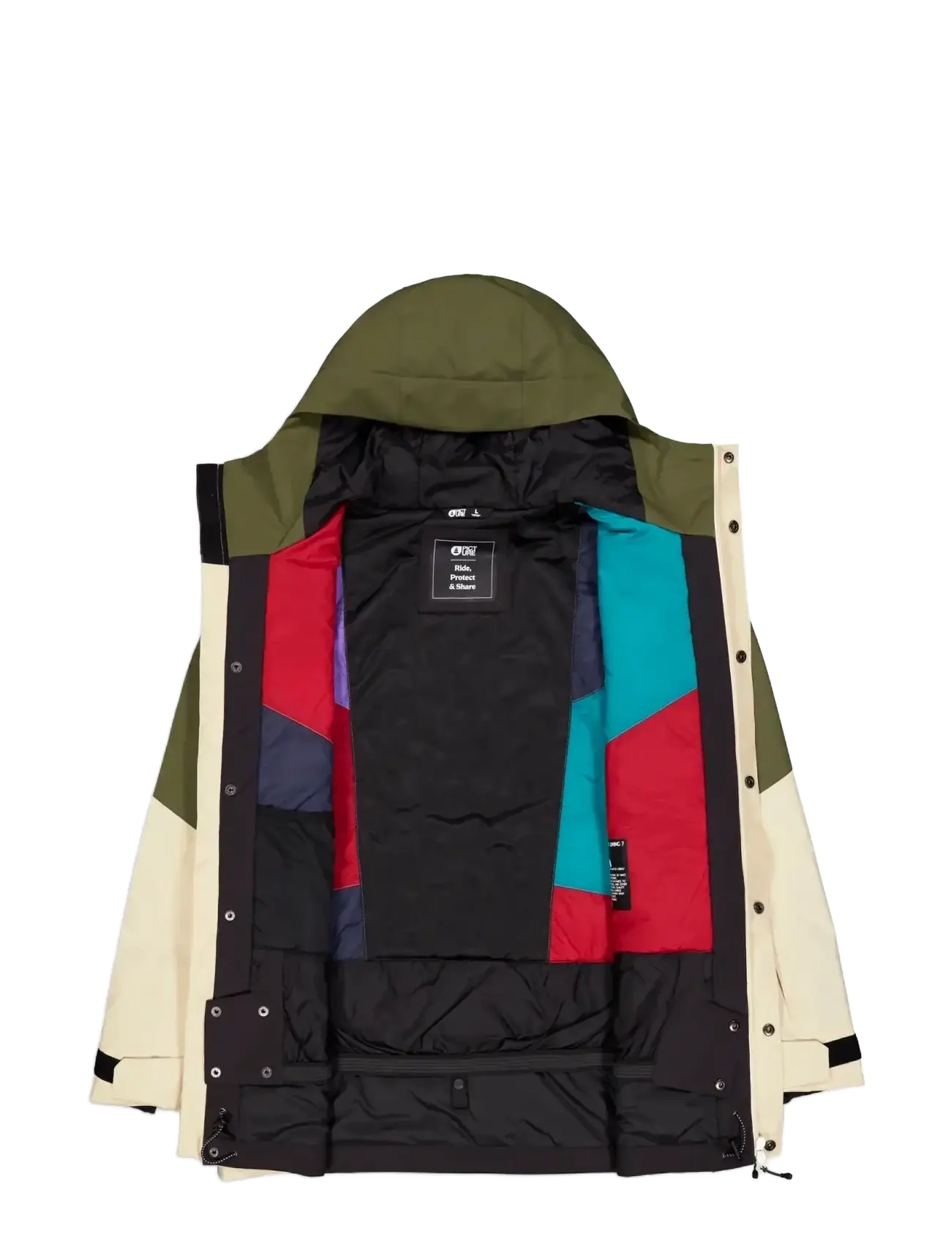PICTURE ORGANIC CLOTHING - JOMOH JKT - ski jackets - a wood ash - 3