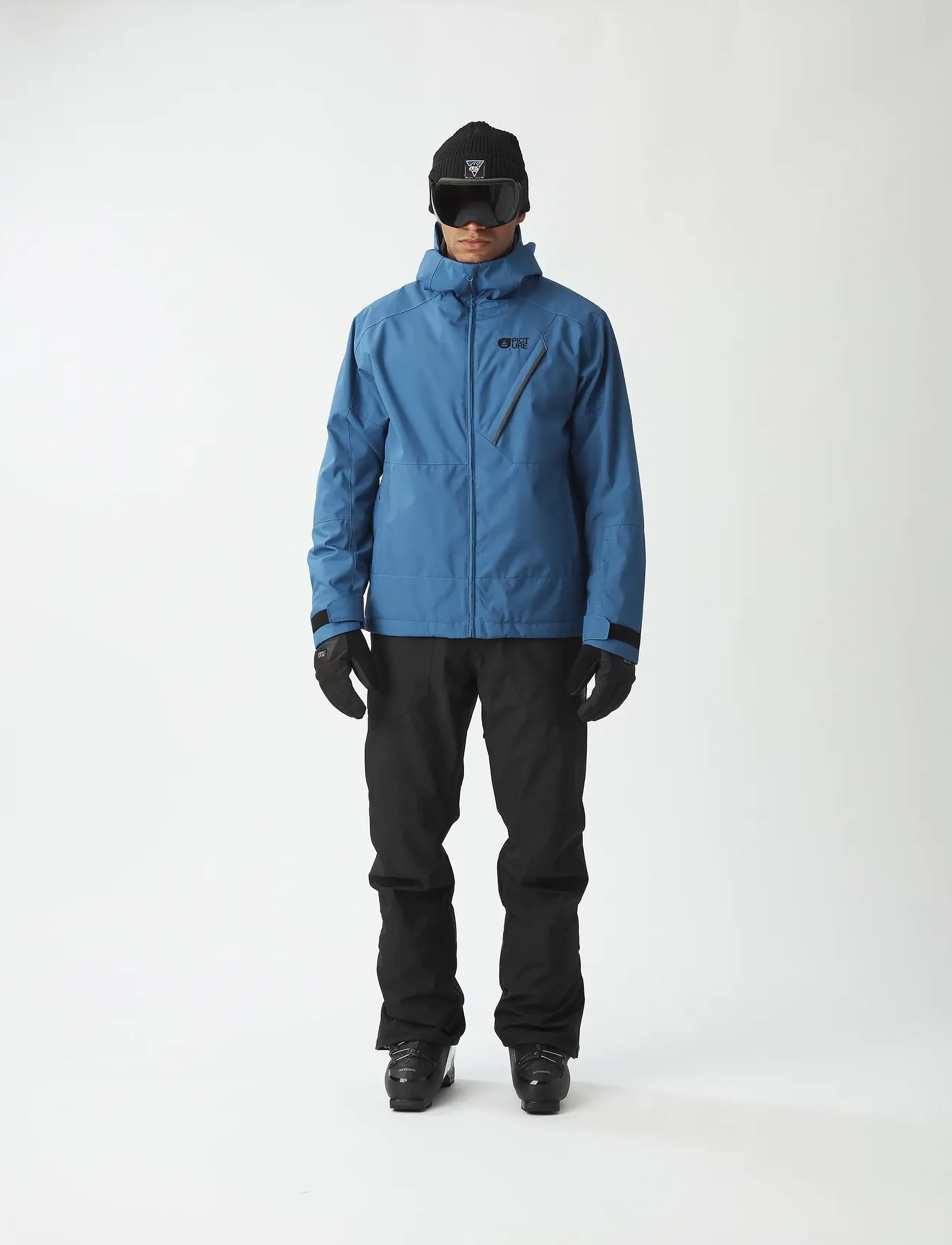 PICTURE ORGANIC CLOTHING - NITRIC JKT - skijakker - d serenity blue - 4