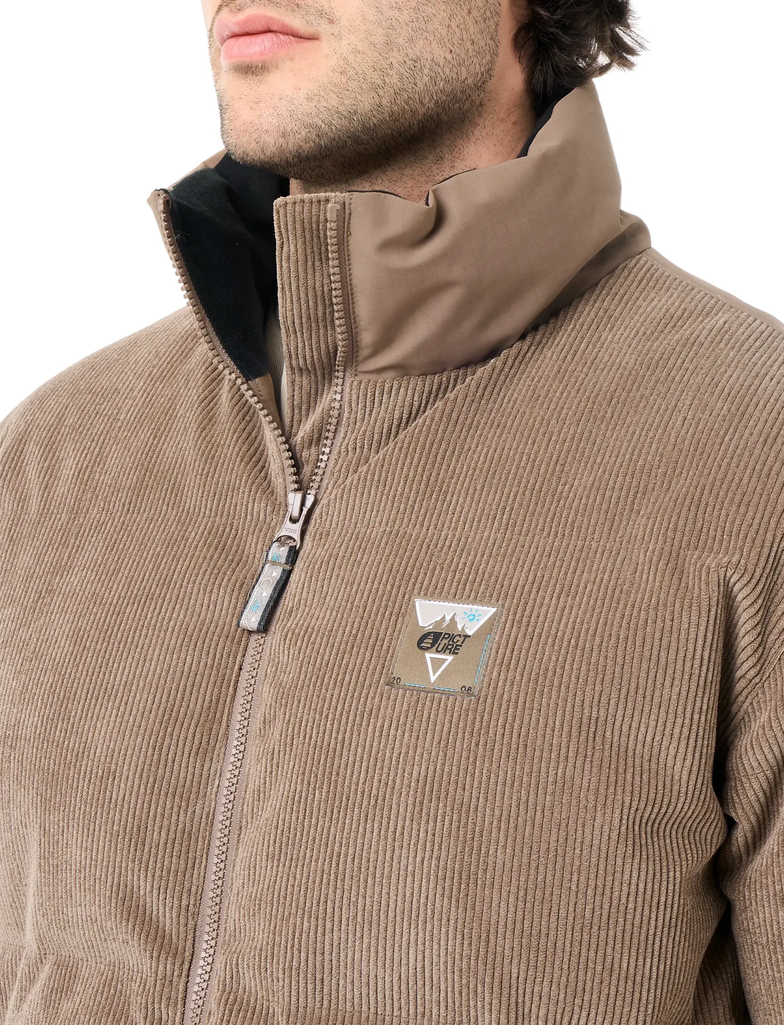 PICTURE ORGANIC CLOTHING FERMONT JKT - Kläder - SHITAKE / beige