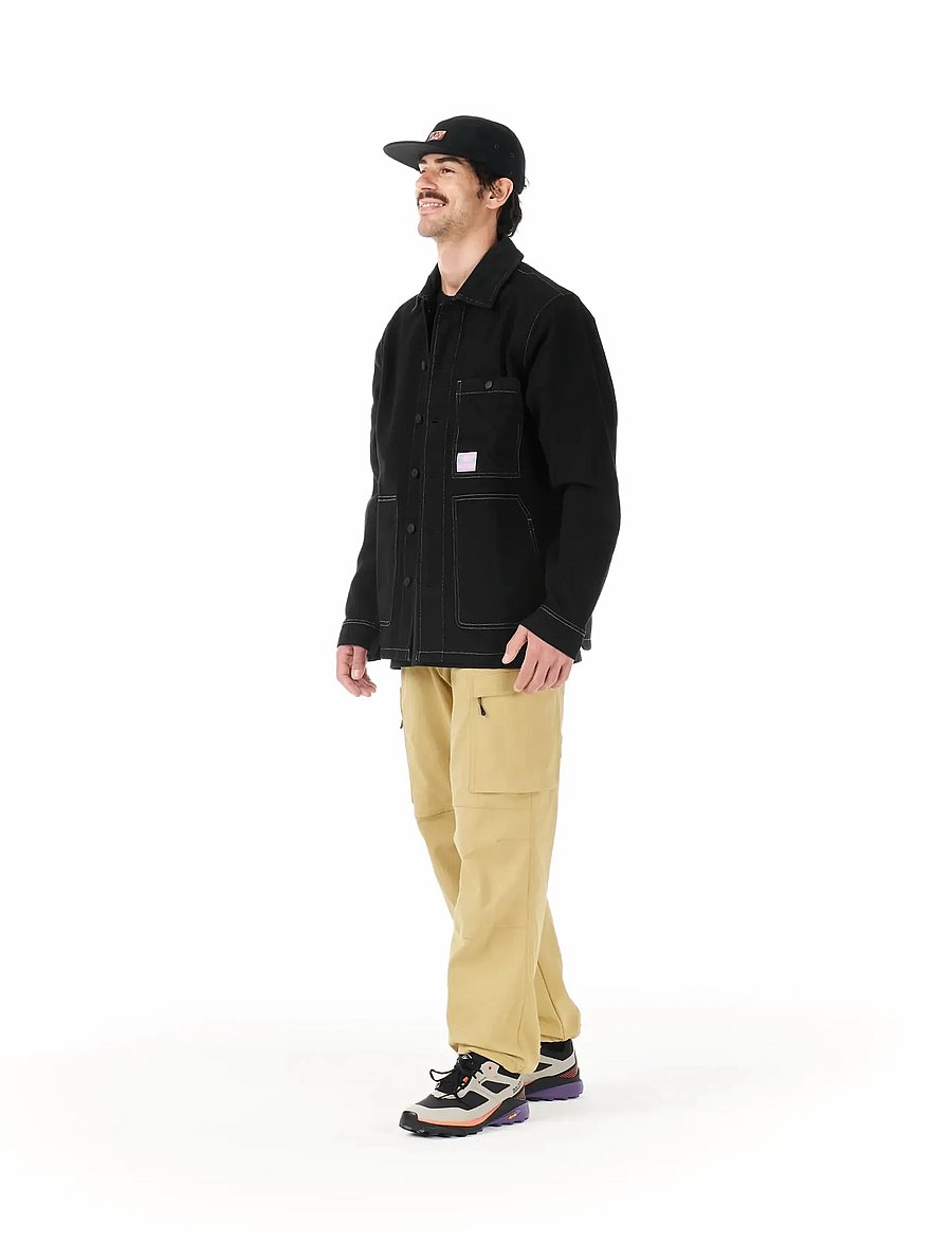 PICTURE ORGANIC CLOTHING - KATMEETH JKT - vabaaja jakid - black - 4