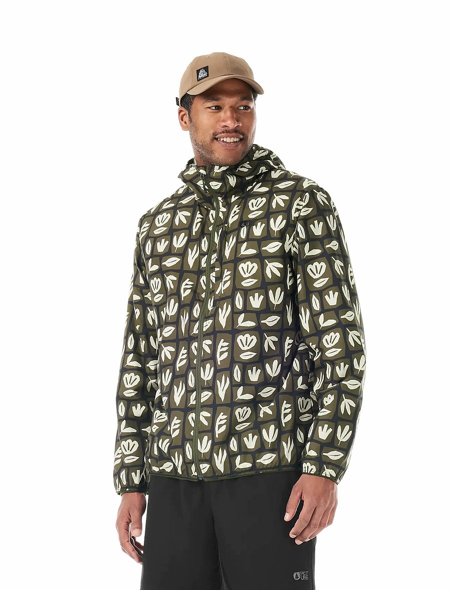 PICTURE ORGANIC CLOTHING - SCALE PRINTED JKT - outdoor jackets - cedar leaf print - 3