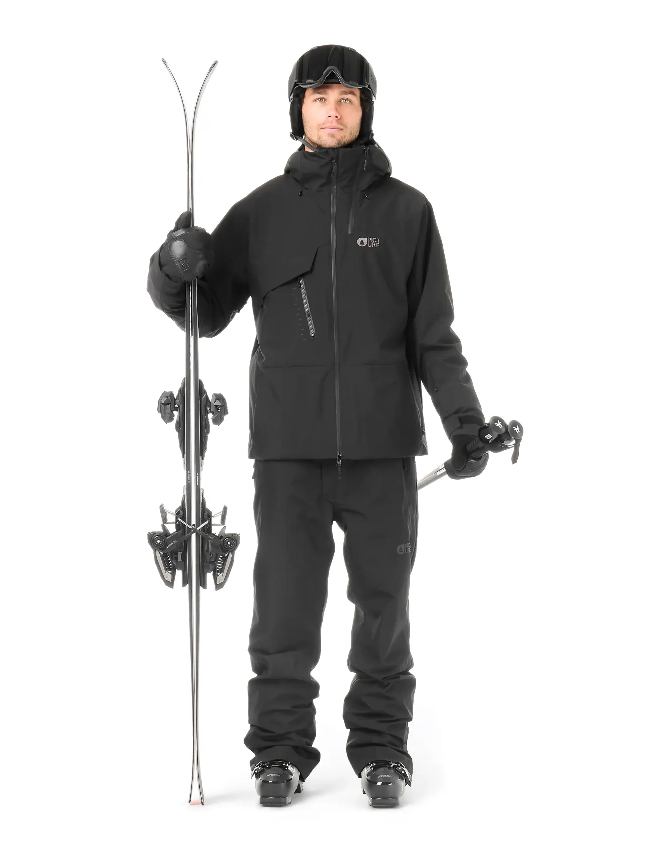 PICTURE ORGANIC CLOTHING - FELNOR JKT - skijacken - black - 5