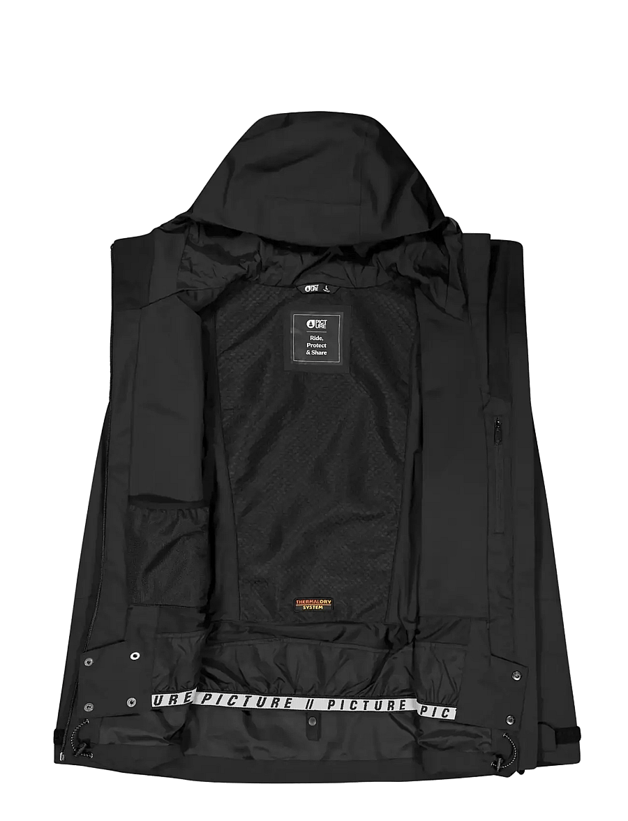PICTURE ORGANIC CLOTHING - FELNOR JKT - skijacken - black - 4
