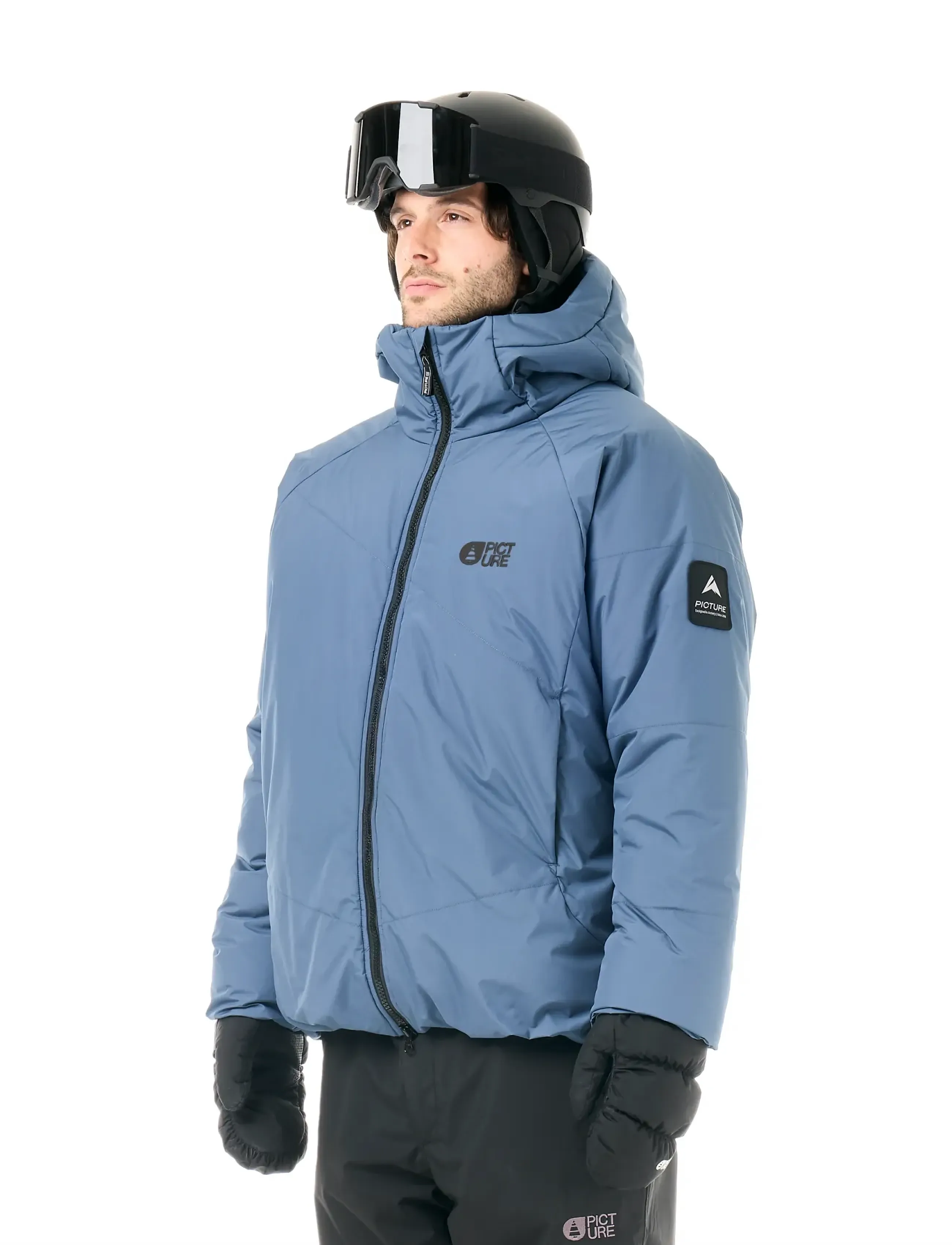 PICTURE ORGANIC CLOTHING - PUFFER JKT - vintage indigo - 5