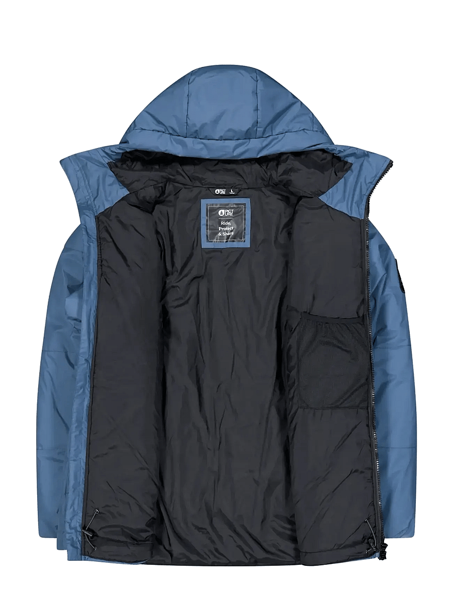 PICTURE ORGANIC CLOTHING - PUFFER JKT - vintage indigo - 4