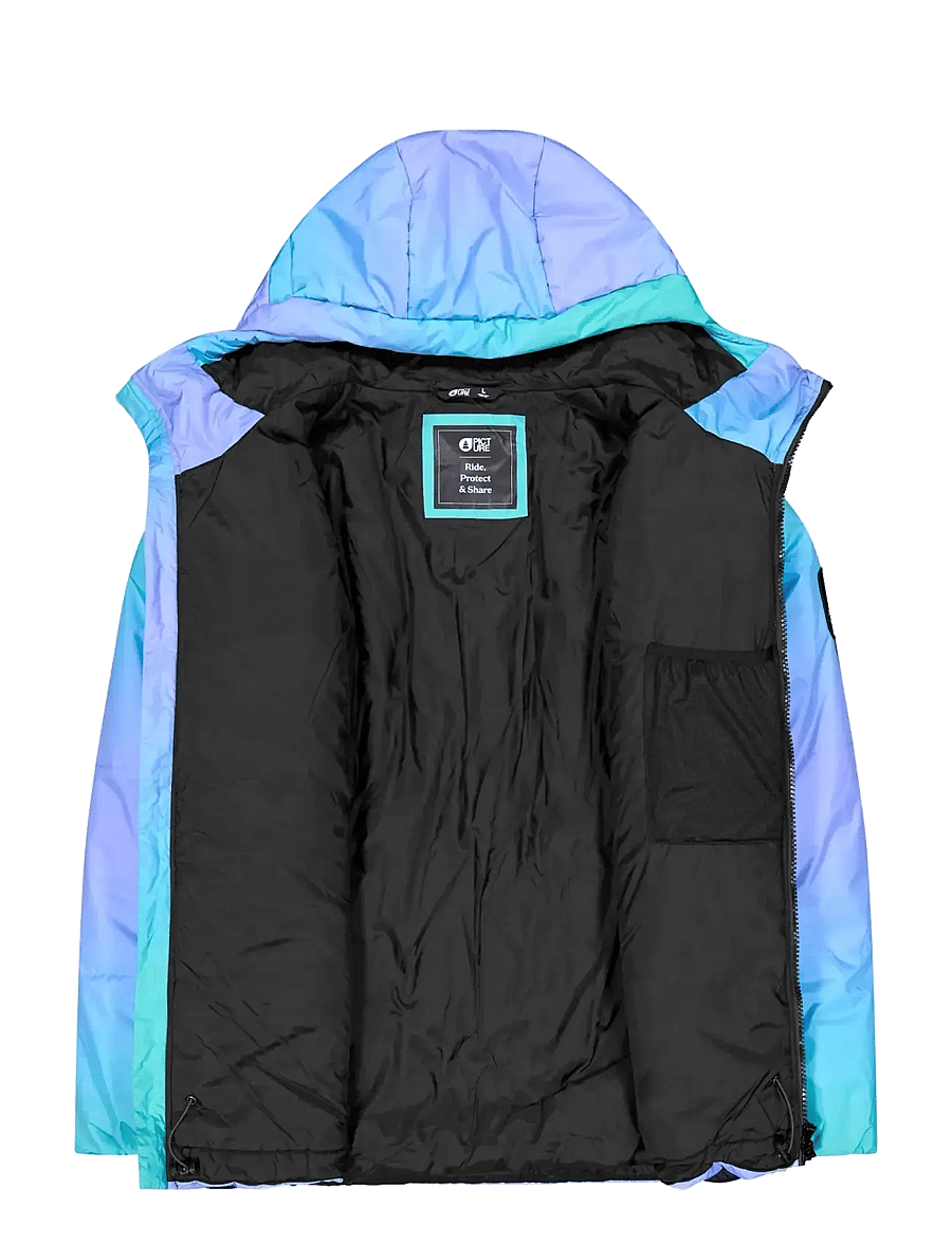 PICTURE ORGANIC CLOTHING - PUFFER GRDT JKT - skijacken - frozen gradient print - 3