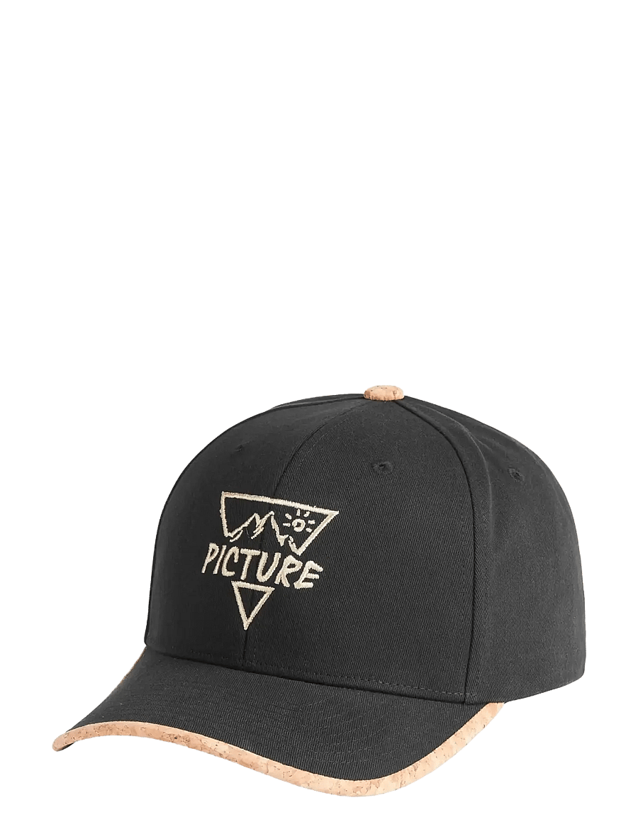 PICTURE ORGANIC CLOTHING - WAKOPA BB CAP - kasketter & caps - black - 0