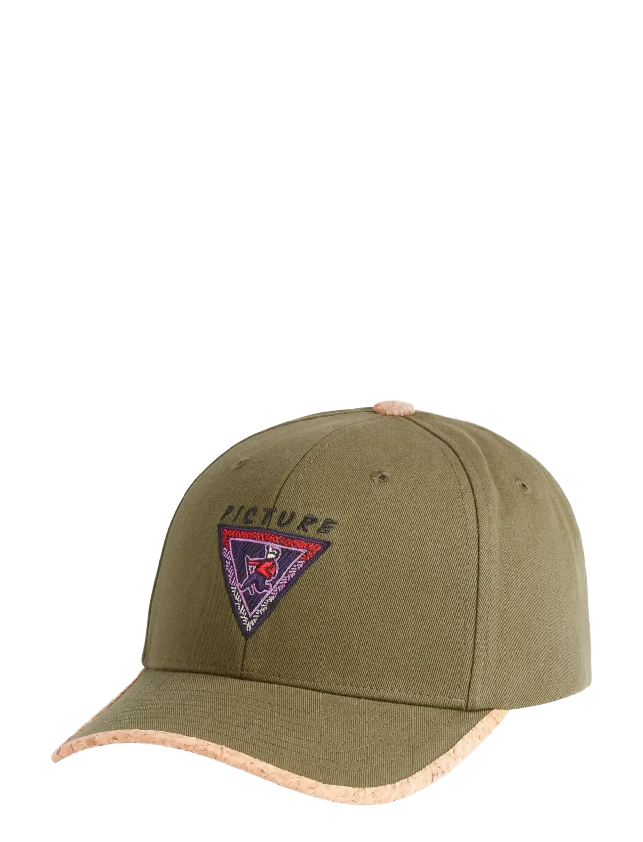 PICTURE ORGANIC CLOTHING WAKOPA BB CAP - PICTURE ORGANIC CLOTHING - TOBACCO / khaki/green