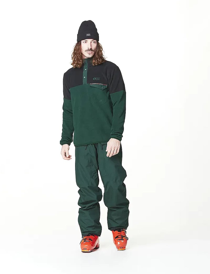 PICTURE ORGANIC CLOTHING - ARCCA 1/4 FLEECE - flisiniai ir viršutiniai drabužiai - ponderos pin black - 3