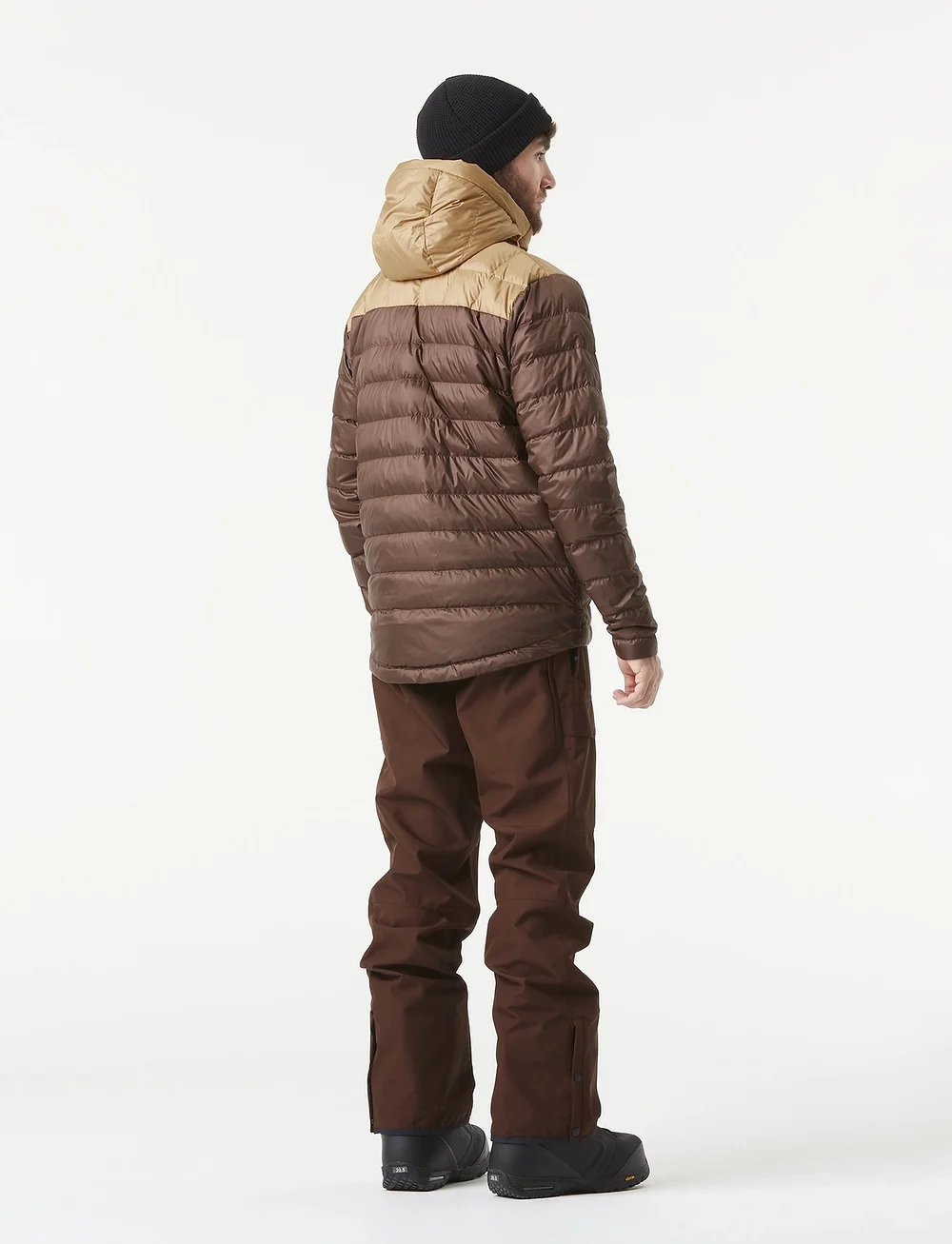 PICTURE ORGANIC CLOTHING - MID PUFF DOWN JKT - outdoor jacken - brown sugar chicory cof - 4