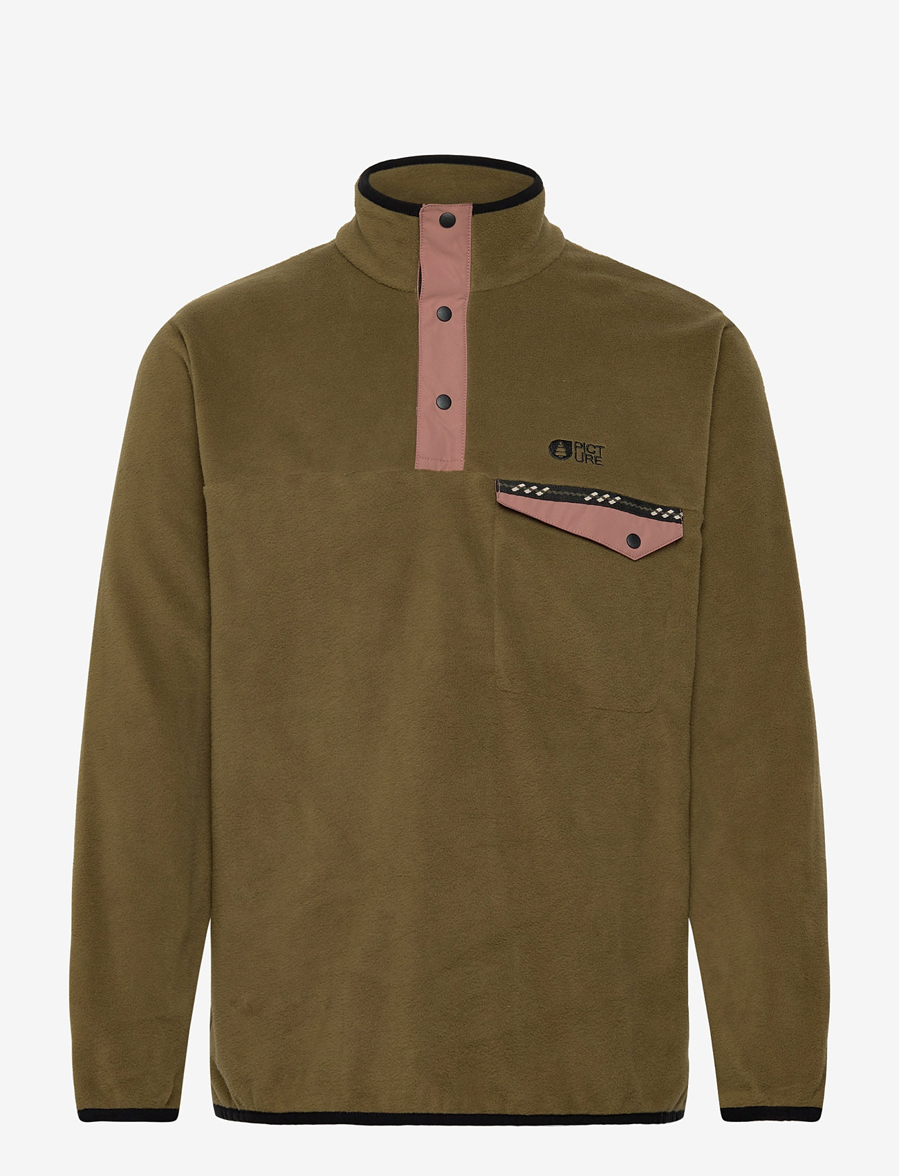 PICTURE ORGANIC CLOTHING - ARCCA 1/4 FLEECE - fleece & midlayer - b tobacco - 1