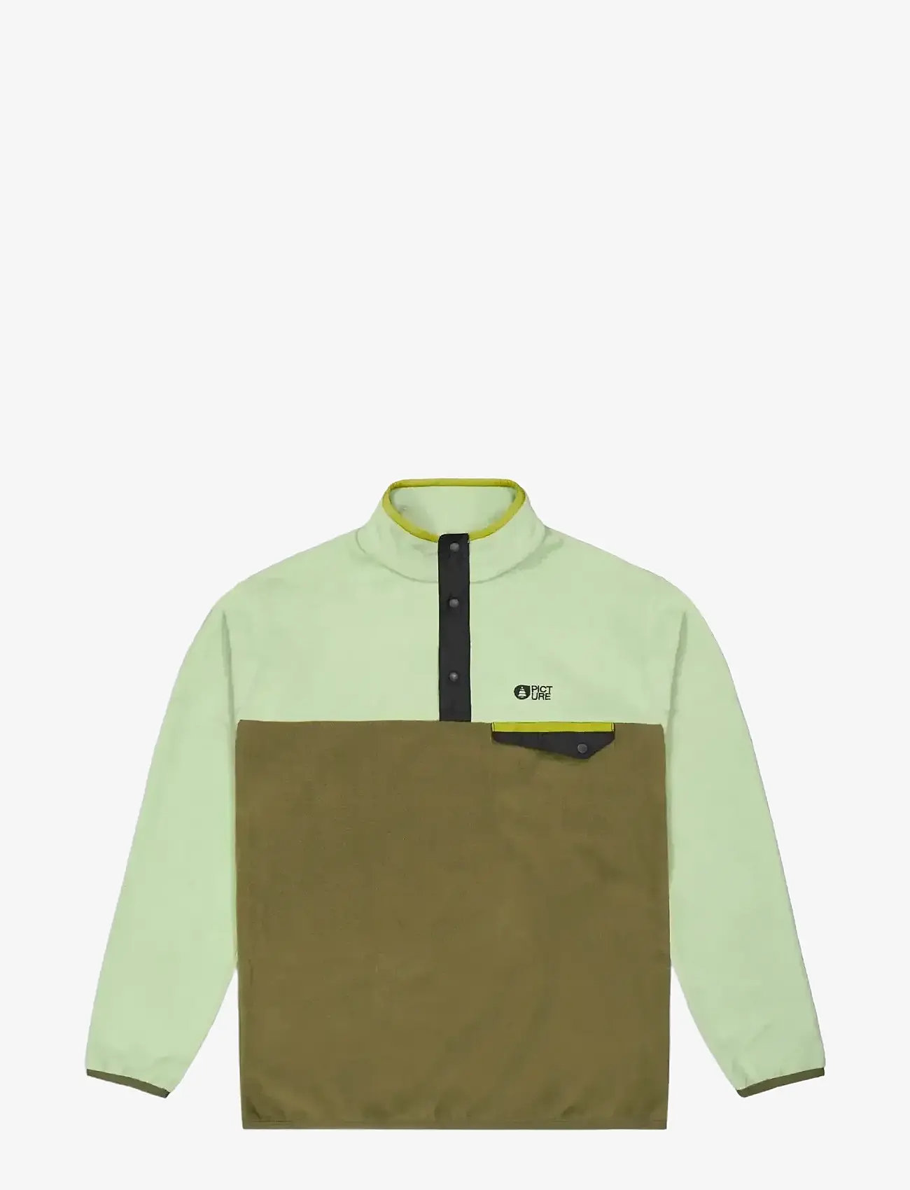 PICTURE ORGANIC CLOTHING - ARCCA M 1/4 FLEECE - kampsunid ja vahekihid - a tobacco - 1