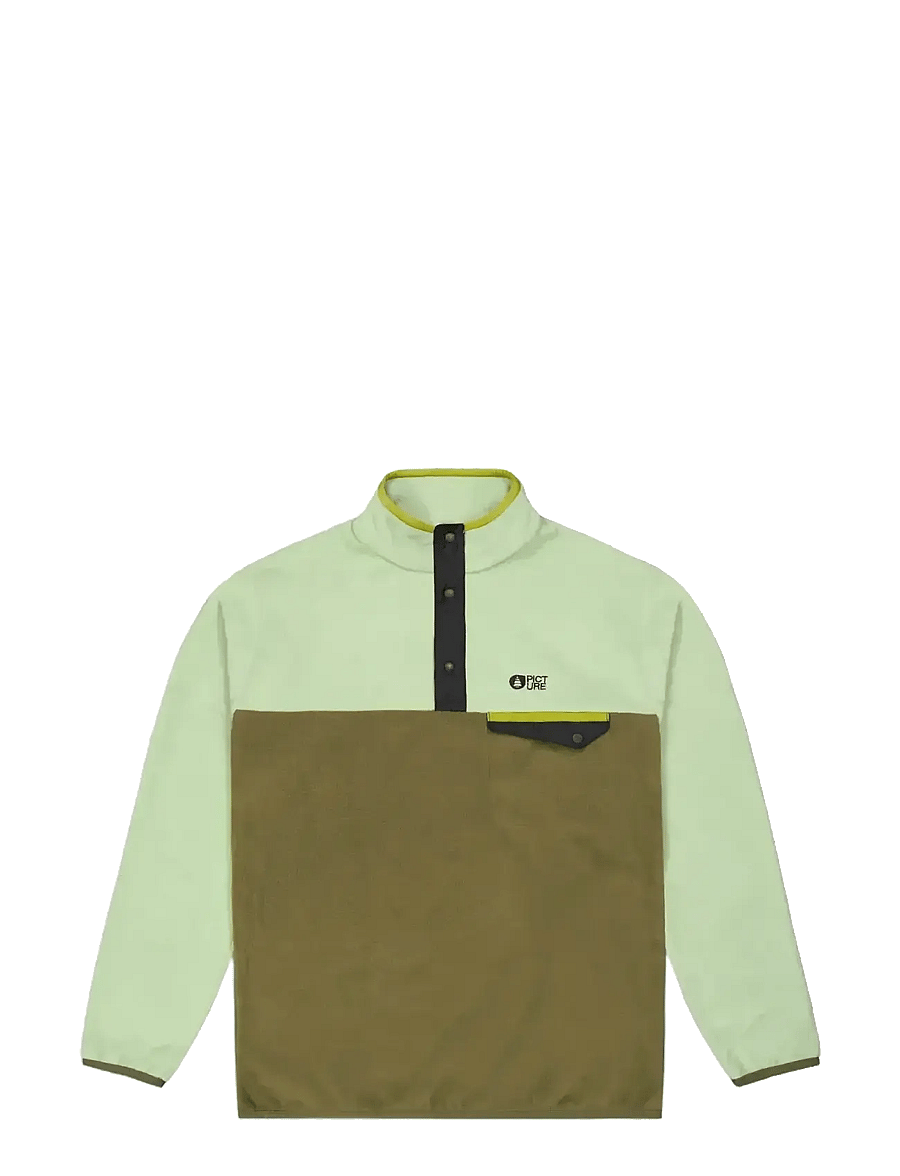 PICTURE ORGANIC CLOTHING - ARCCA M 1/4 FLEECE - polaires et couches intermédiaires - a tobacco - 1