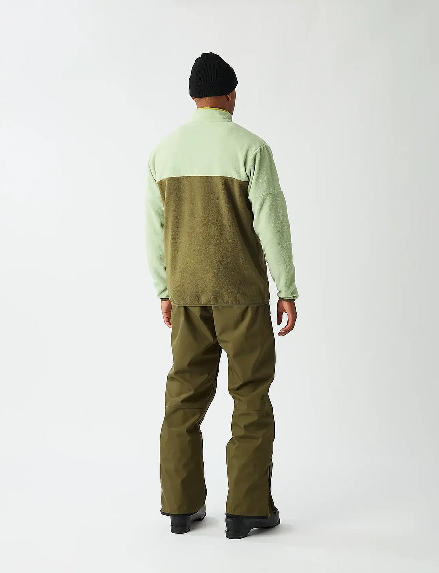 PICTURE ORGANIC CLOTHING - ARCCA M 1/4 FLEECE - polaires et couches intermédiaires - a tobacco - 0