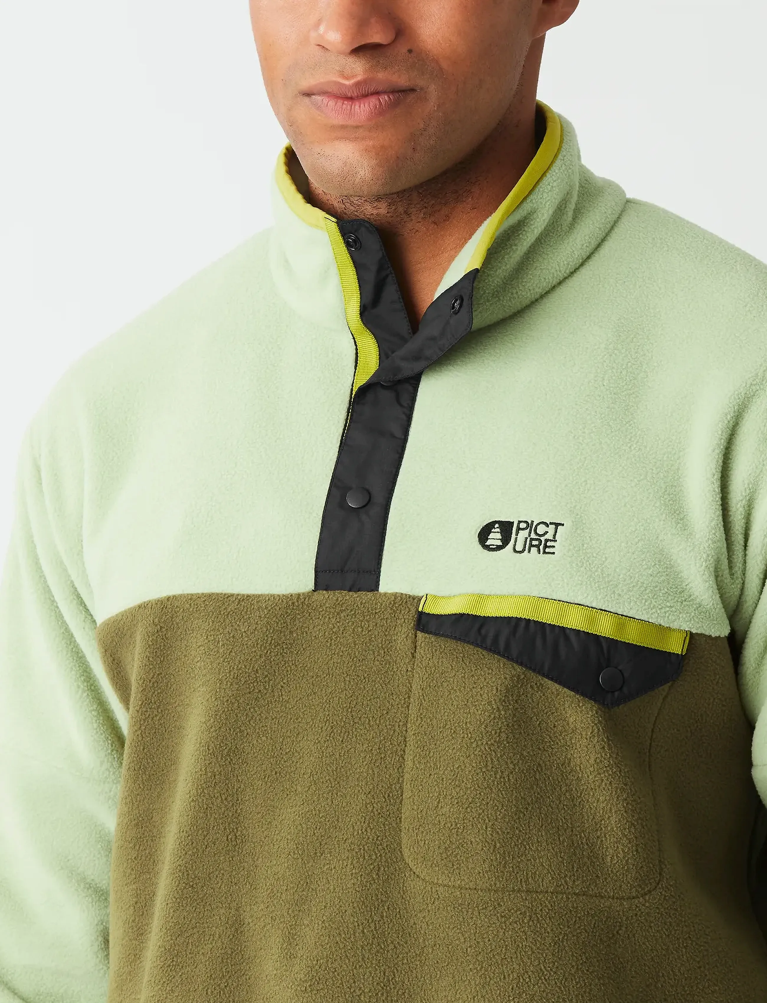 PICTURE ORGANIC CLOTHING - ARCCA M 1/4 FLEECE - fleecet ja välikerrokset - a tobacco - 5