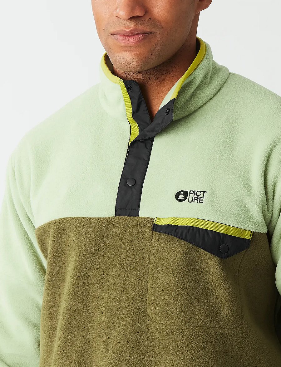 PICTURE ORGANIC CLOTHING - ARCCA M 1/4 FLEECE - polaires et couches intermédiaires - a tobacco - 5