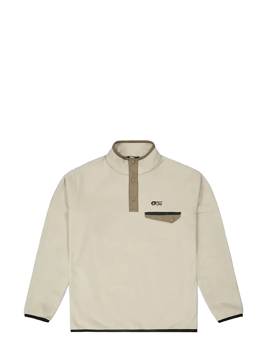PICTURE ORGANIC CLOTHING - ARCCA M 1/4 FLEECE - polary i odzież ocieplająca - d pure cashmere - 1
