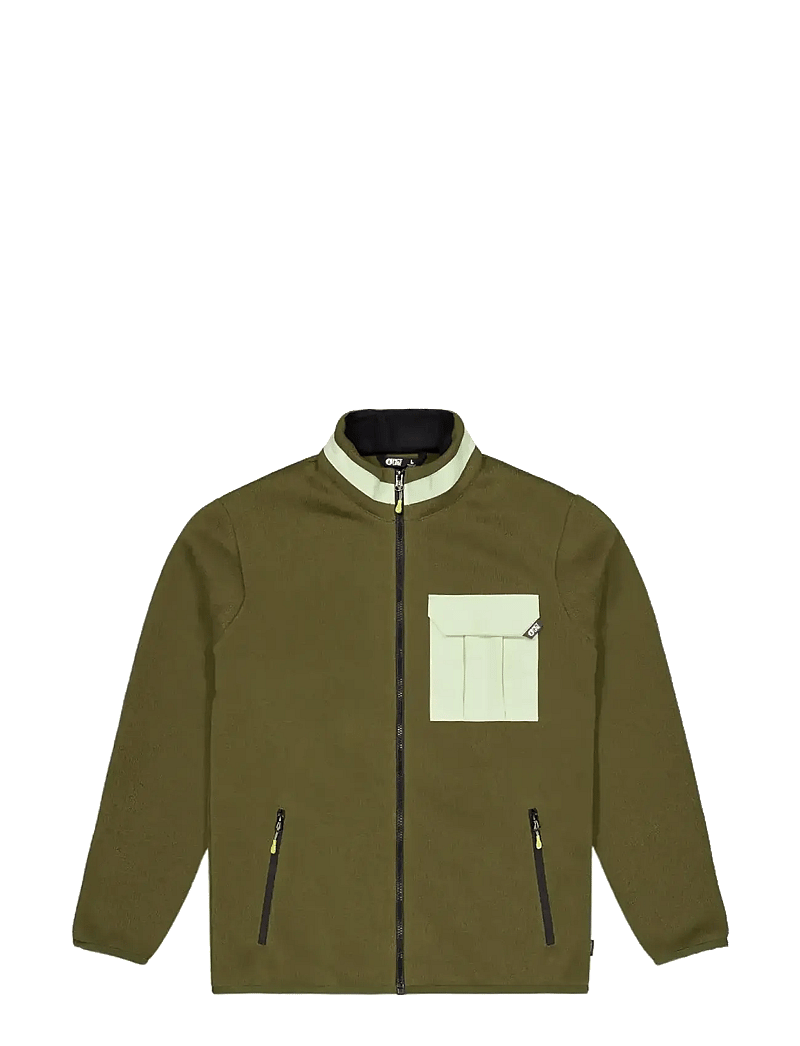 PICTURE ORGANIC CLOTHING - DAUWY FZ FLEECE - fleece & mellanlager - a tobacco - 1