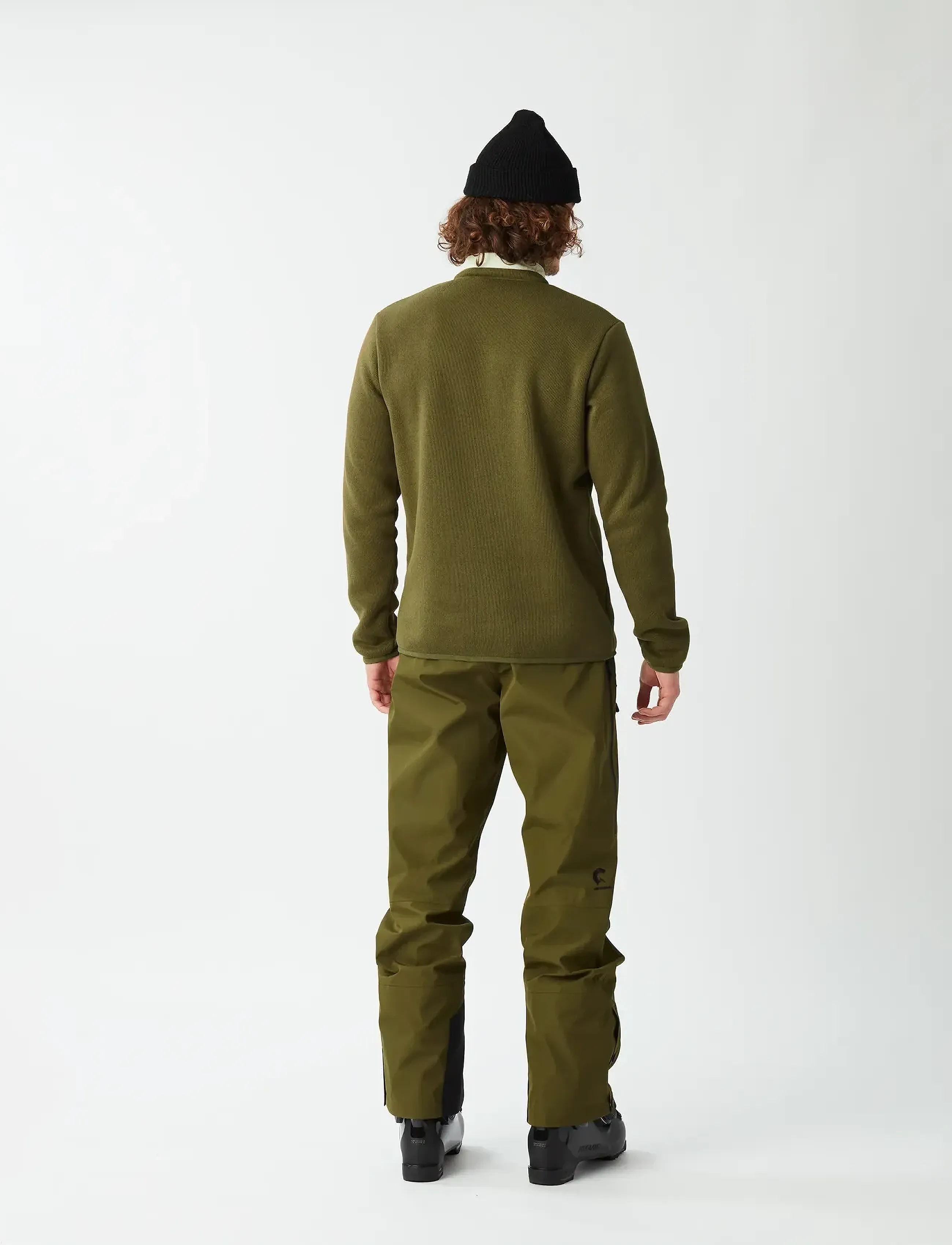 PICTURE ORGANIC CLOTHING Dauwy Fz Fleece, L, Sport Fleeces & Midlayers, Grün - Fleeces, Männerswear