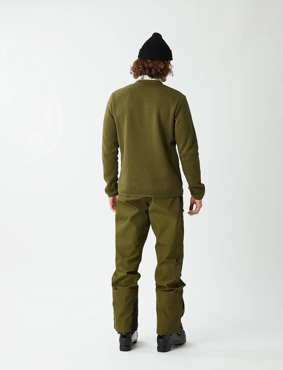 PICTURE ORGANIC CLOTHING - DAUWY FZ FLEECE - polaires et couches intermédiaires - a tobacco - 0