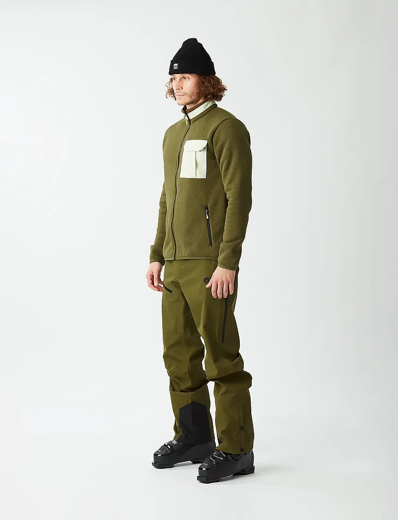 PICTURE ORGANIC CLOTHING - DAUWY FZ FLEECE - fleece & mellanlager - a tobacco - 4