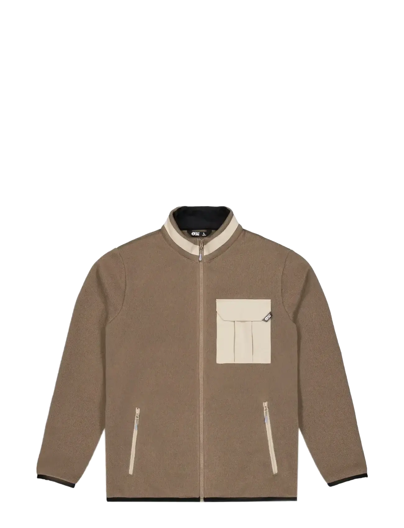 PICTURE ORGANIC CLOTHING DAUWY FZ FLEECE - PICTURE ORGANIC CLOTHING - C SHITAKE / beige