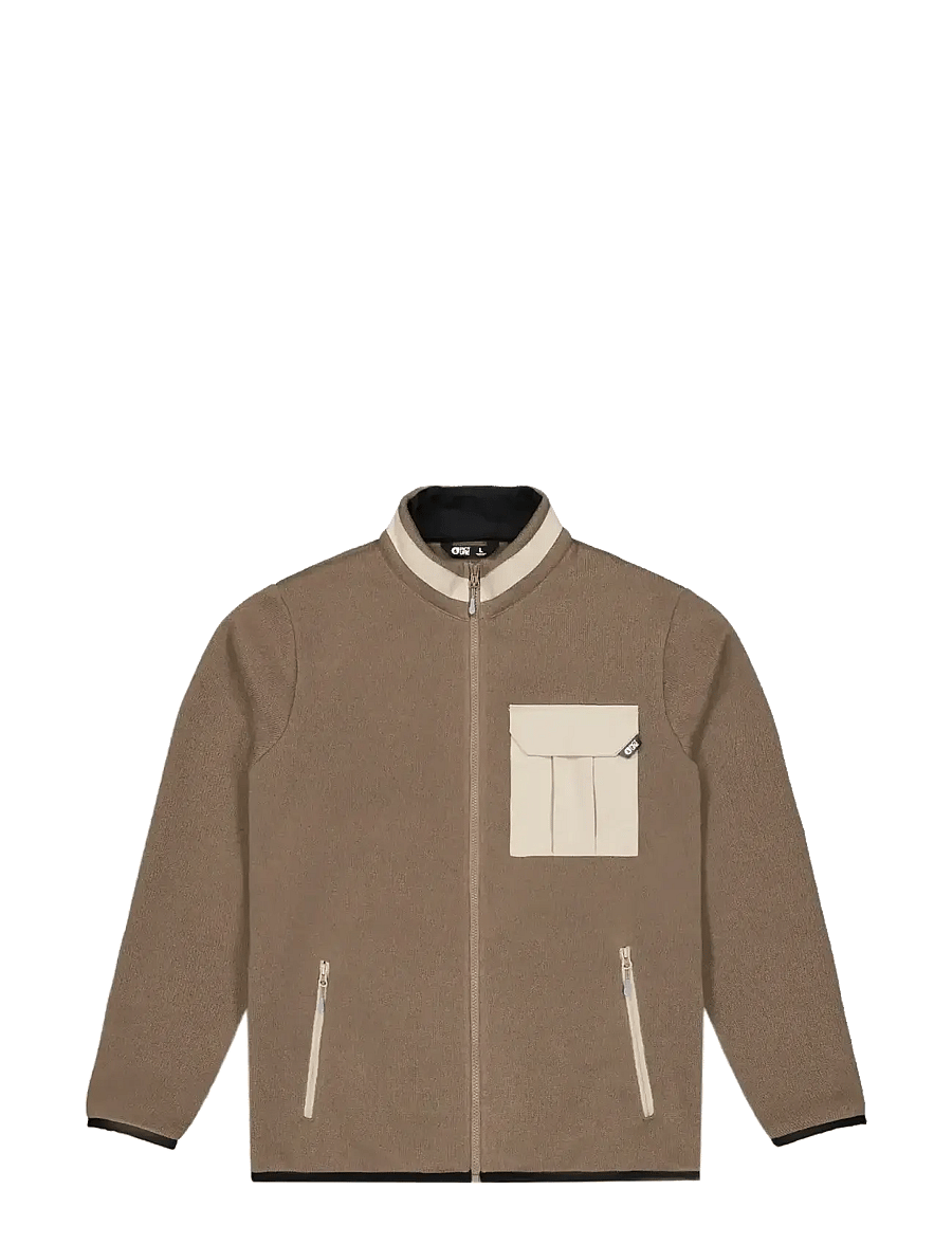 PICTURE ORGANIC CLOTHING - DAUWY FZ FLEECE - fleece og mellemlag - c shitake - 1